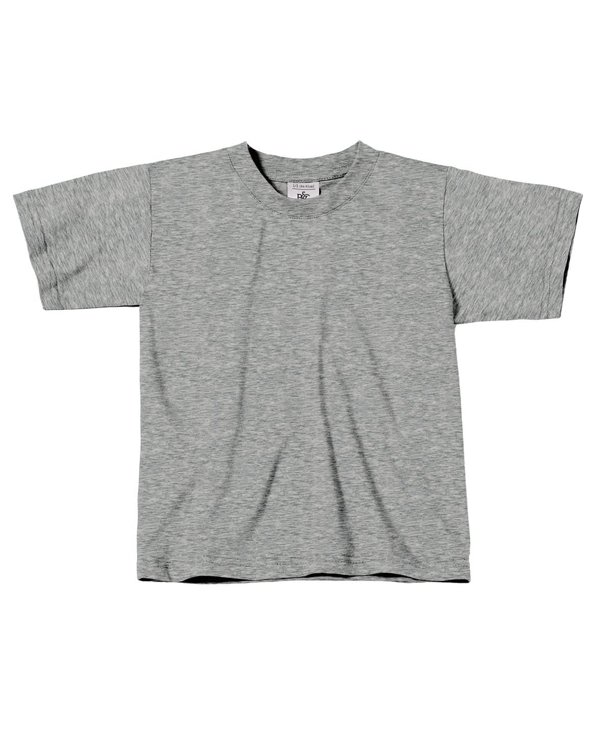 B&C Collection Exact 150 kids Sport Grey B150B - Sport Grey - Customisable T-Shirt