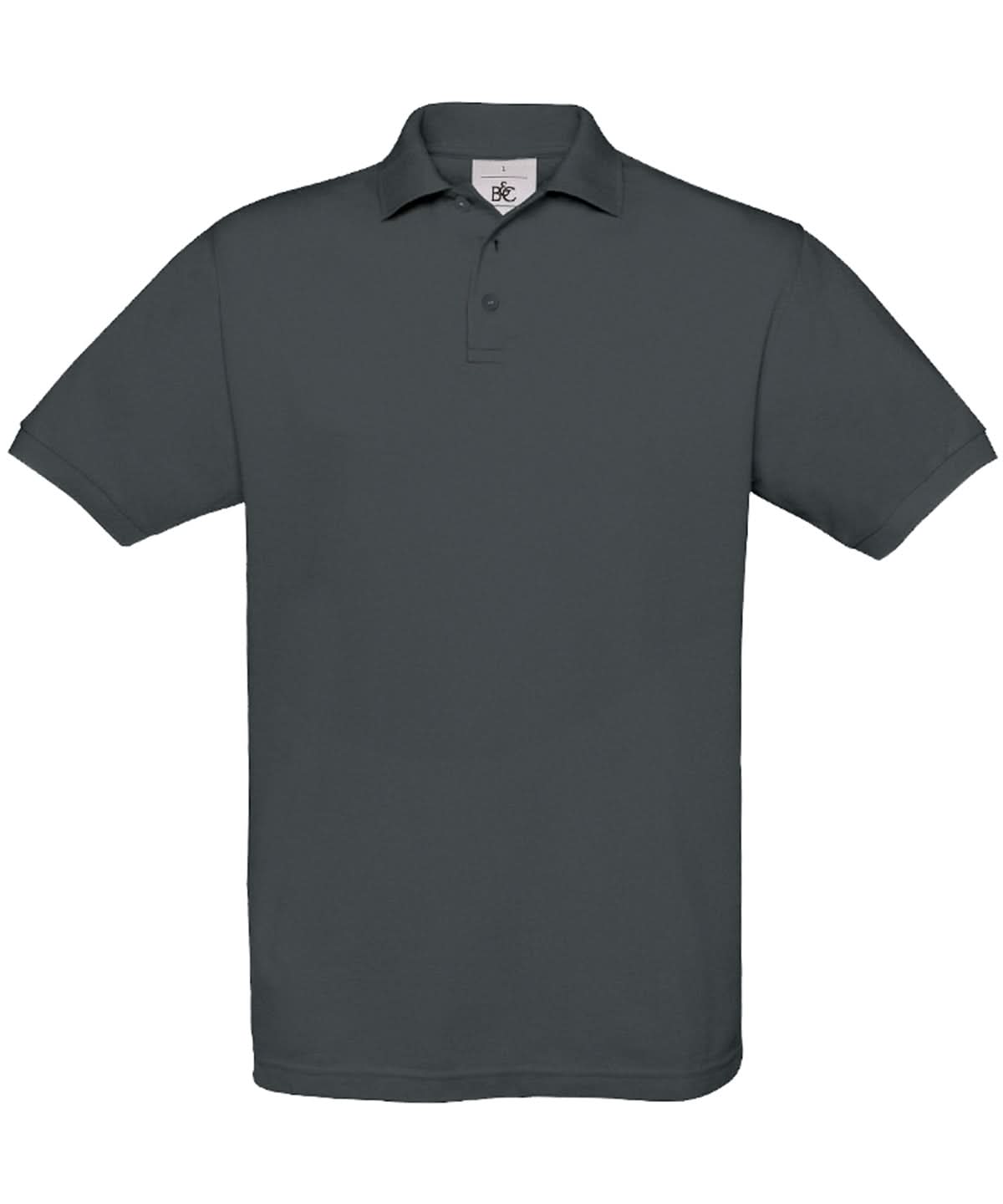 B&C Collection Safran BA301 - Dark Grey - Customisable Polos