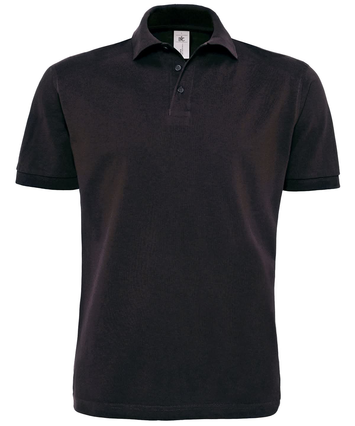 B&C Collection Heavymill BA305 - Black - Customisable Polos