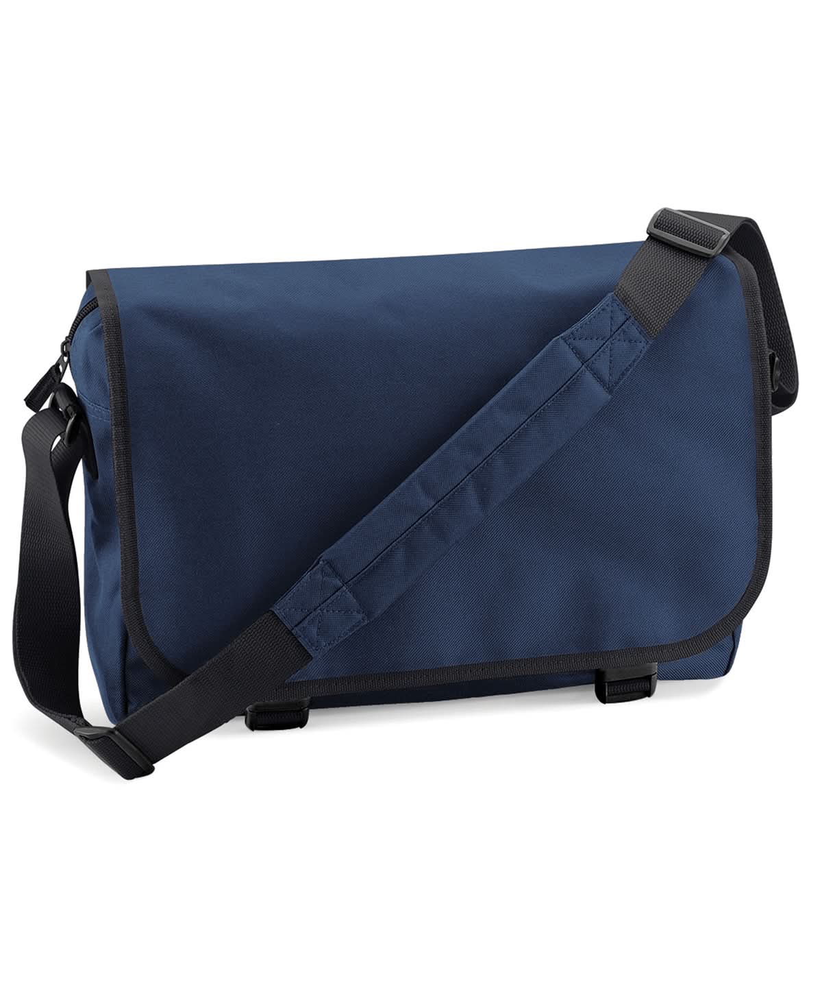 Bagbase Messenger bag BG021 - French Navy One size - Customisable Bags