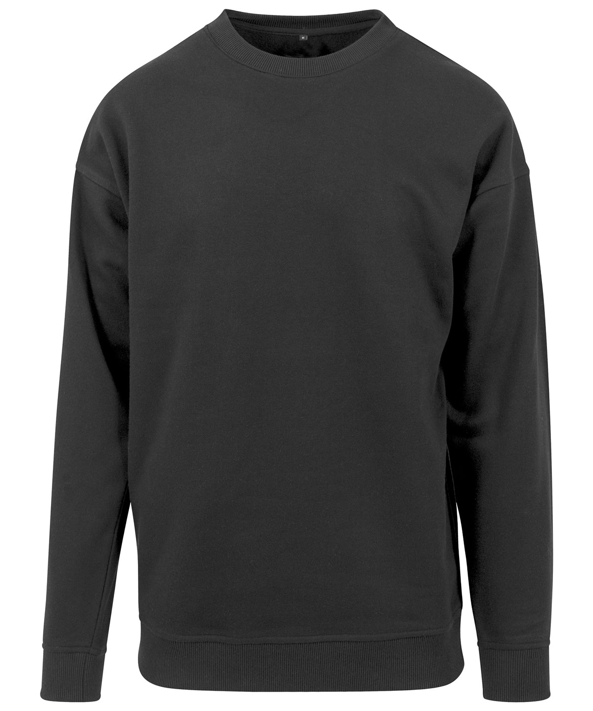 Sweat crew neck - BY075 - Black - Customisable Sweatshirts