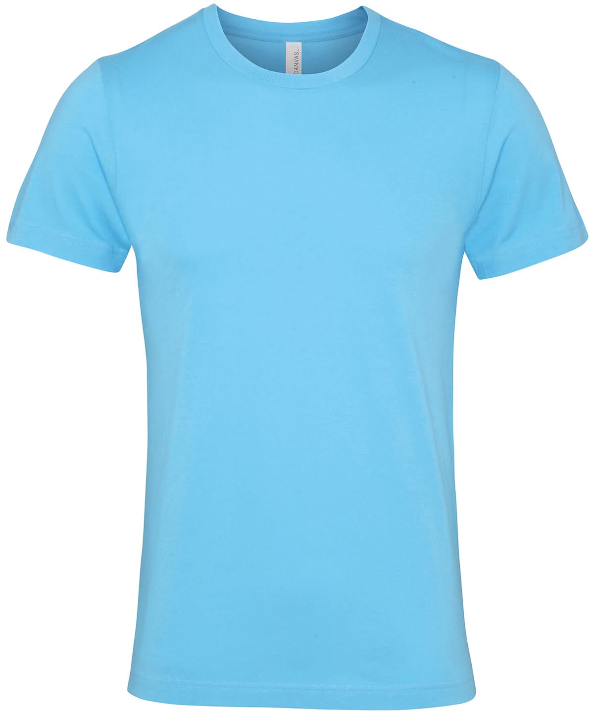 Bella Canvas Unisex Jersey crew neck t shirt Ocean Blue CV001 - Ocean Blue - Customisable T-Shirt
