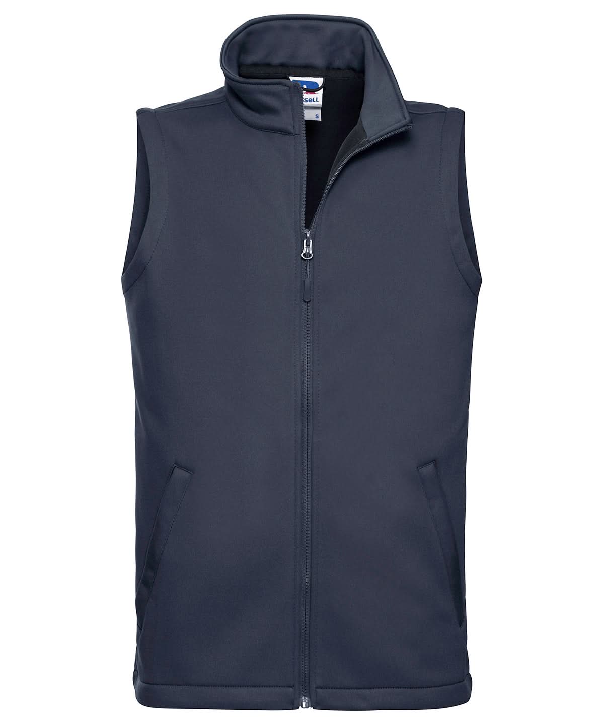 Russell Europe Smart softshell gilet J041M - French Navy - Customisable Bodywarmers