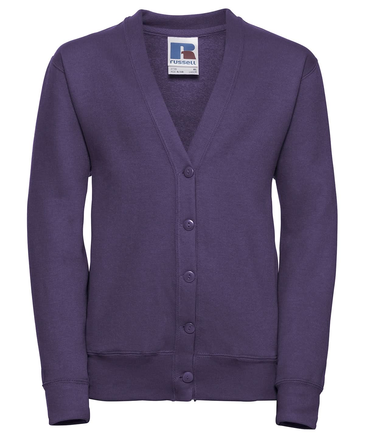 Russell Europe Kids cardigan J273B - - Customisable Cardigans
