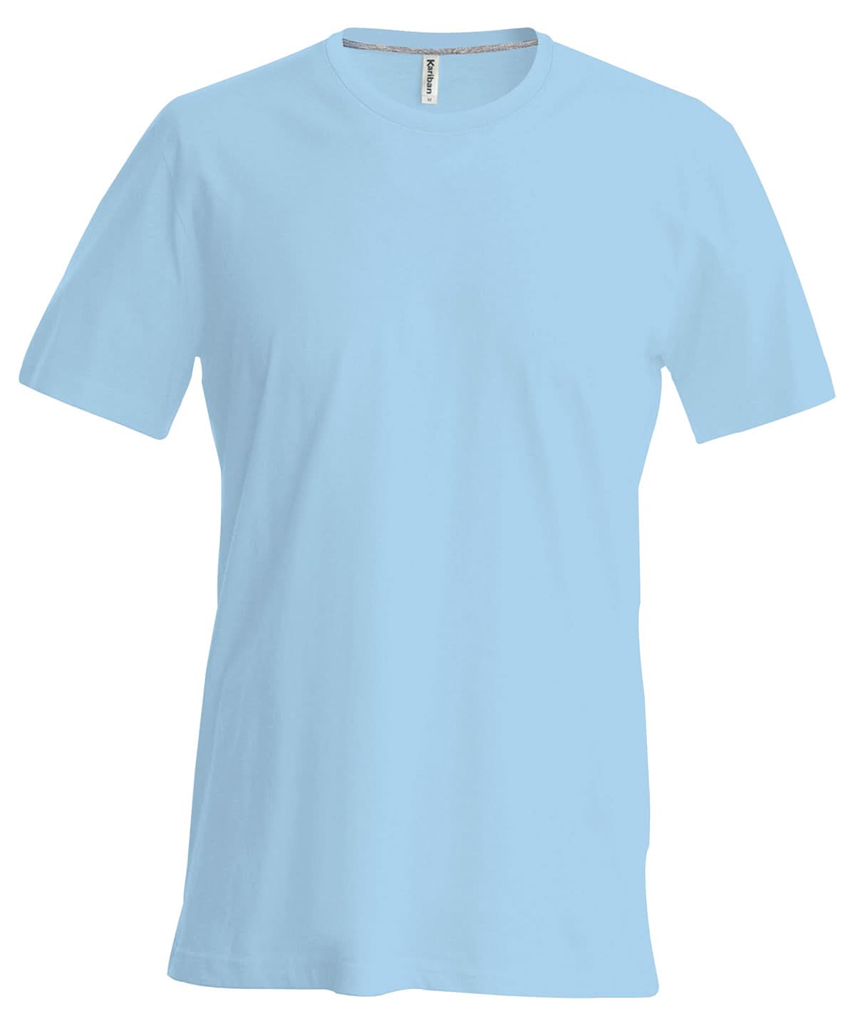 Kariban Short sleeved crew neck T shirt KB356 - Sky Blue - Customisable T-Shirt