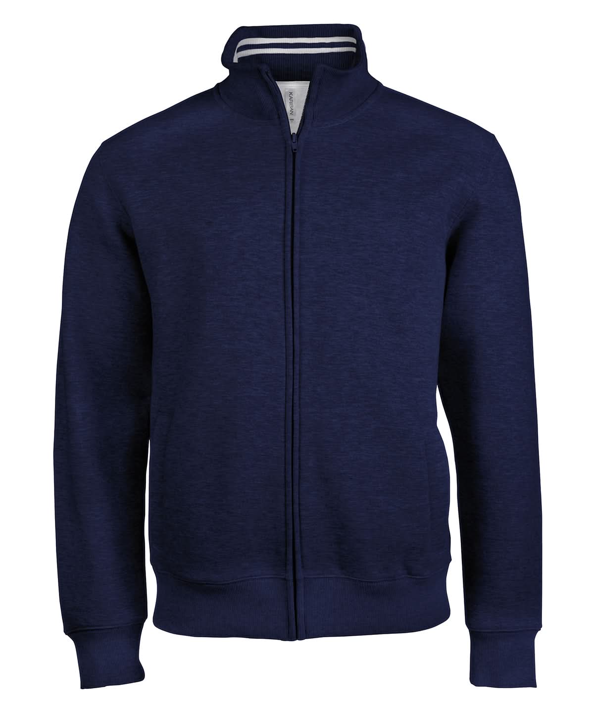 Kariban Mens full zip sweat jacket KB456 - Navy - Customisable Jacket