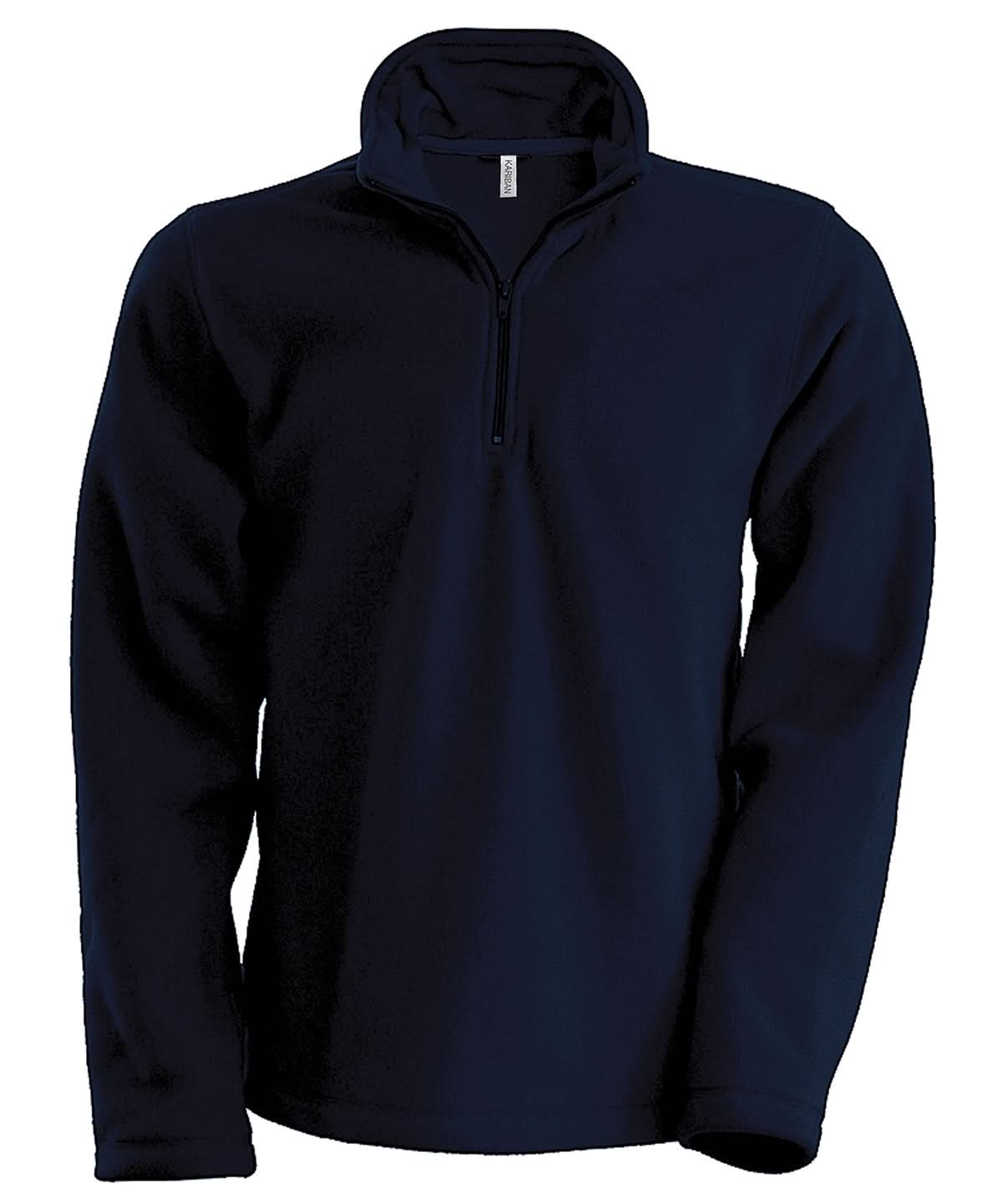 Kariban Enzo zip neck microfleece jacket KB912 - Navy - Customisable Jacket