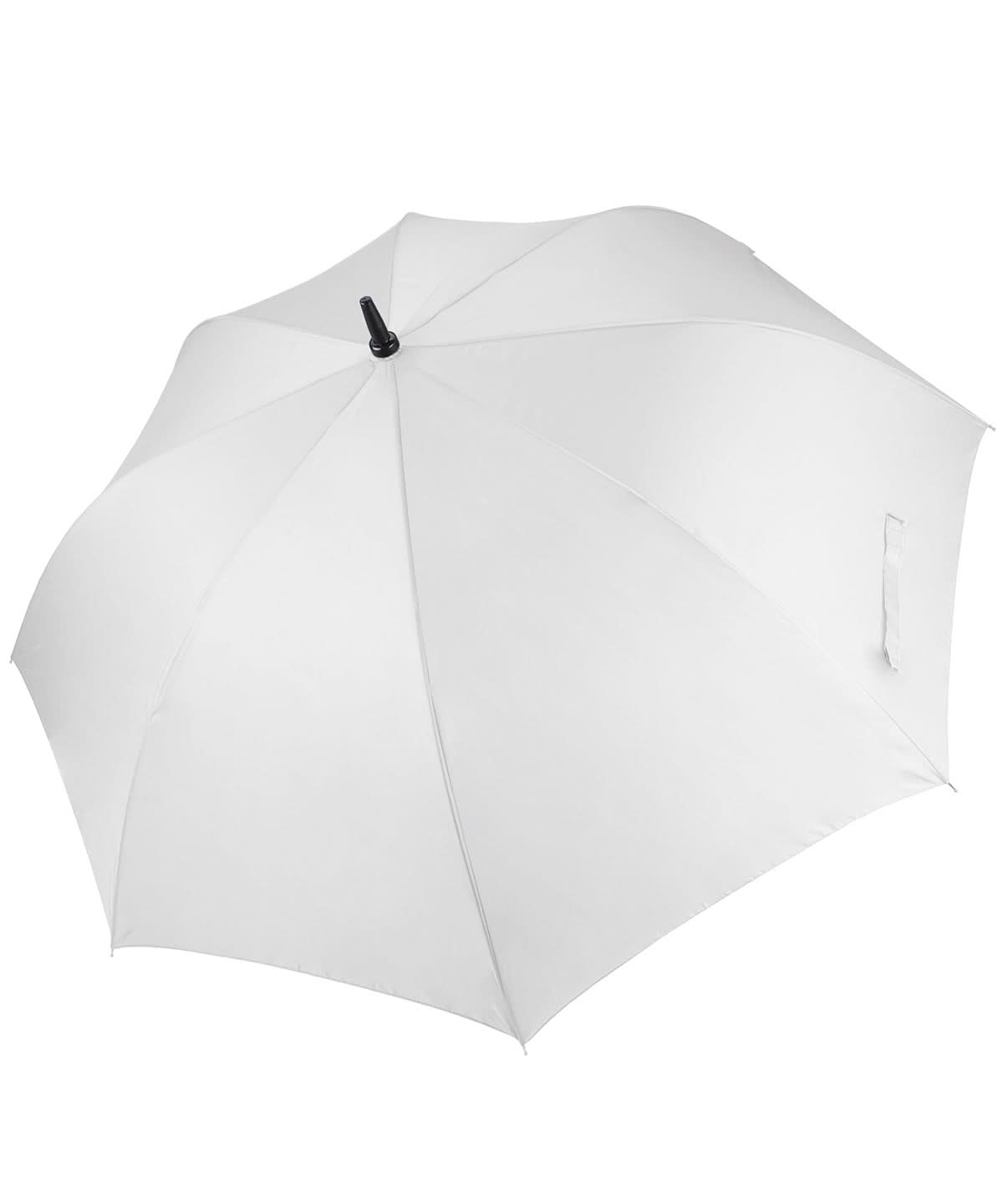 KiMood Large Golf Umbrella KI004 - White One size - Customisable Umbrellas