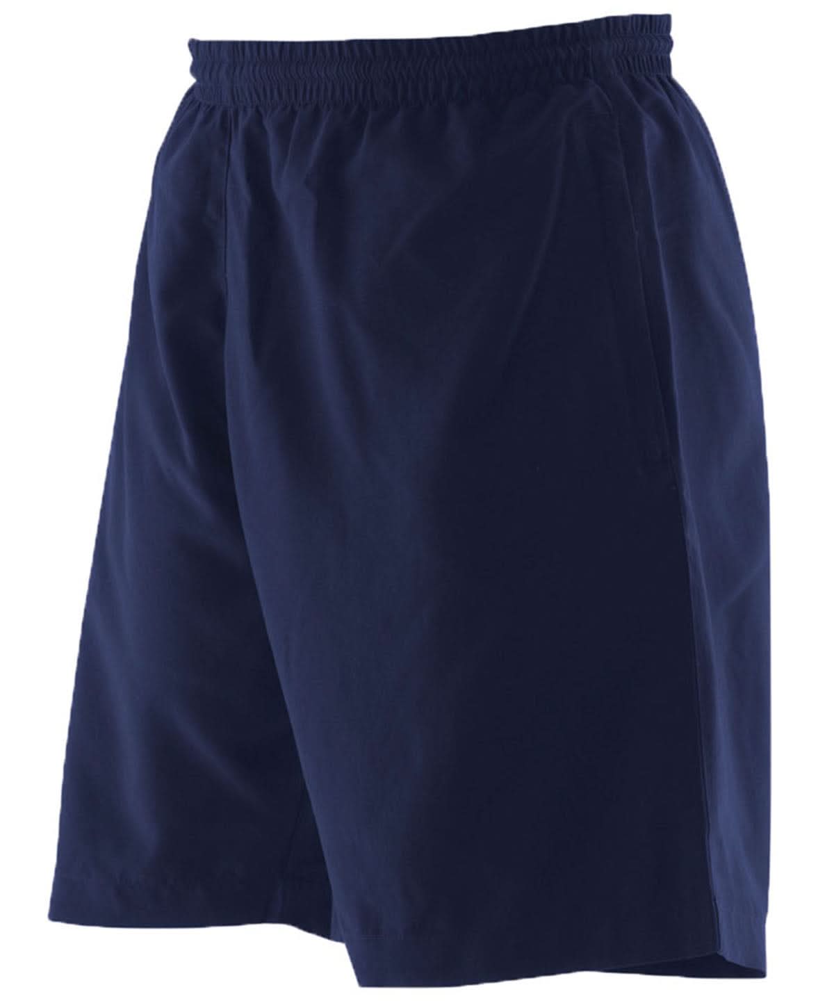 Finden & Hales Finden Hales Womens microfibre shorts LV831 - Navy - Customisable Shorts