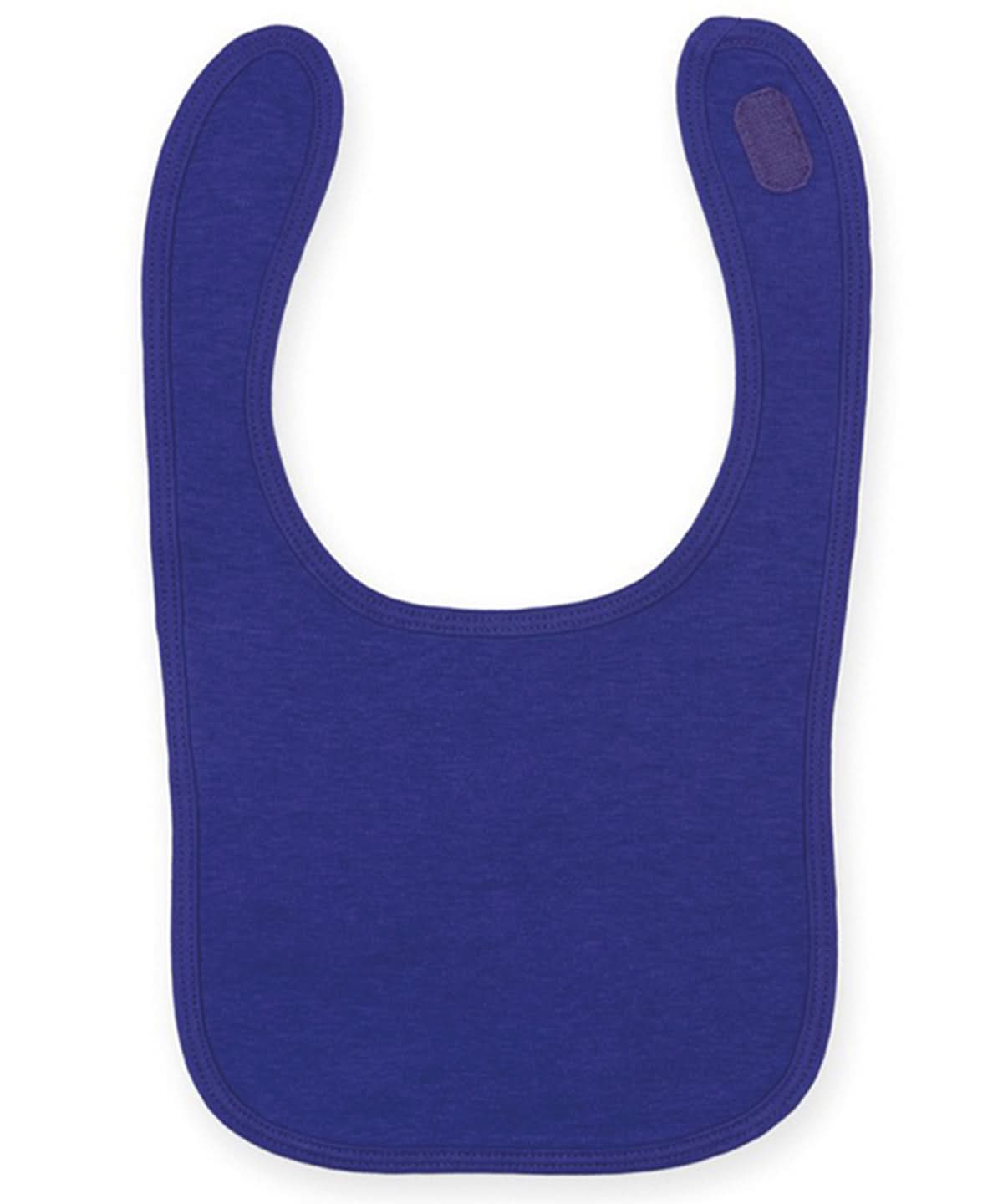 Larkwood Plain And Contrast Bib LW82T - - Customisable Bibs