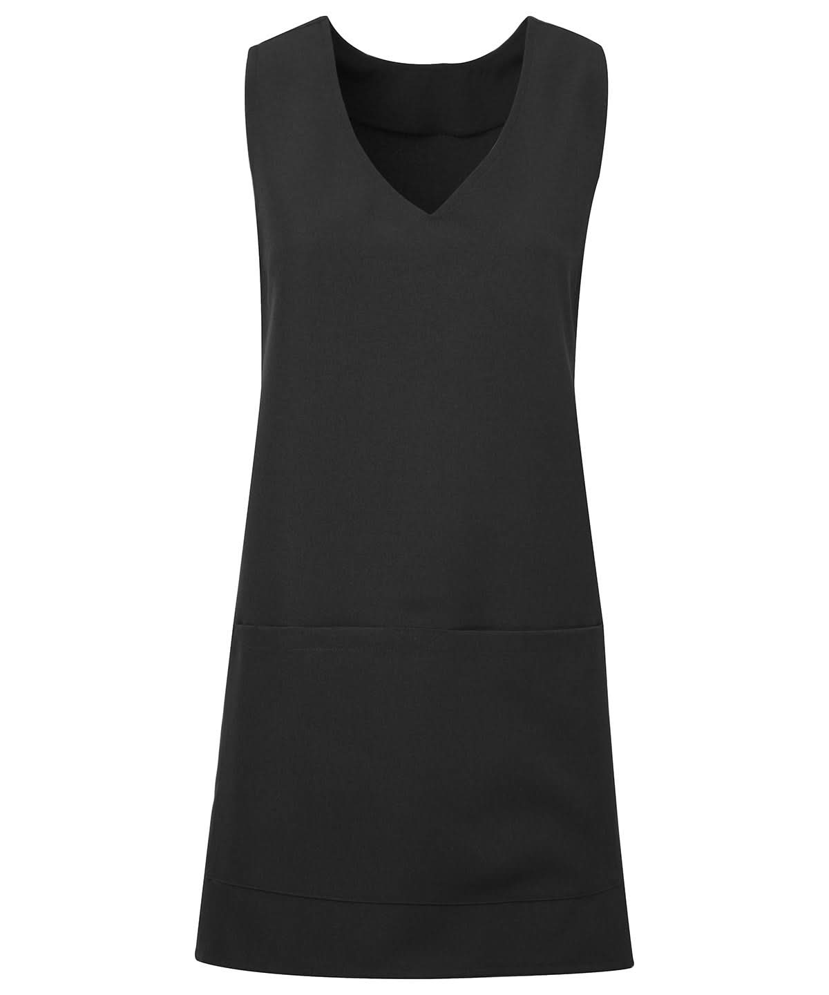 Premier Wrap around tunic PR177 - Black - Customisable Tunic