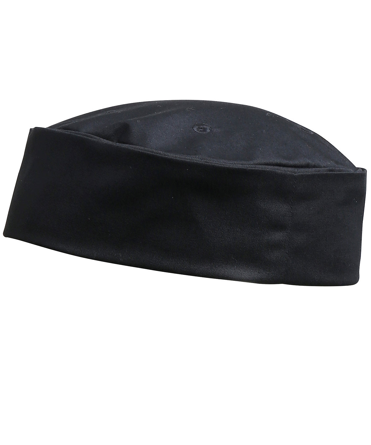 Turn-up chef's hat - PR648 - Black - Customisable Hats