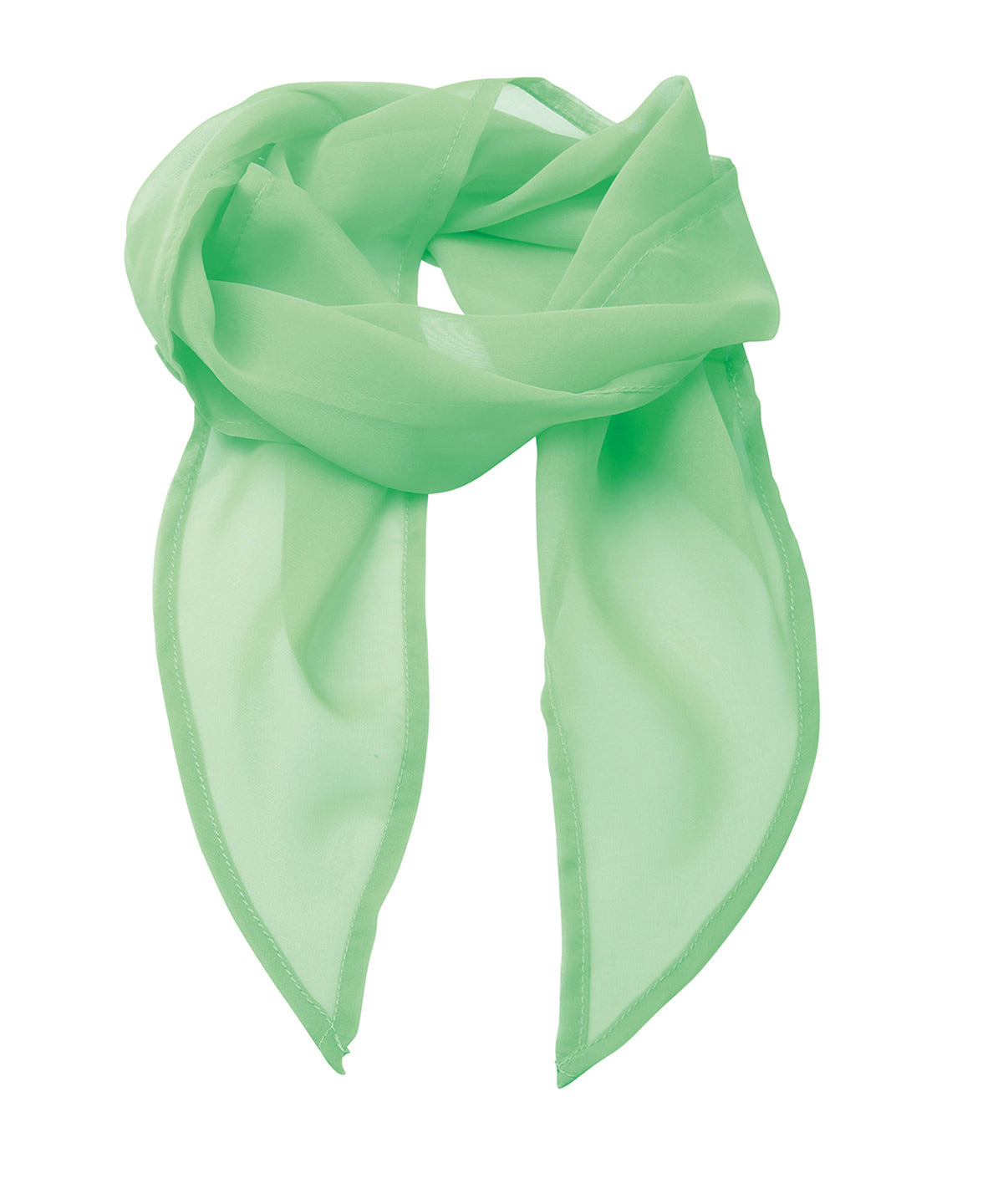 'Colours' Chiffon scarf - PR740 - Apple One size - Customisable Scarves