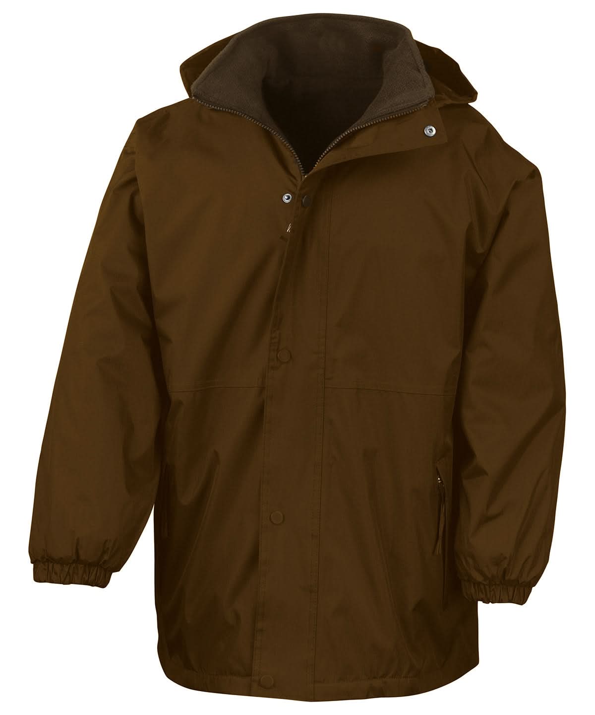 Result Junioryouth reversible StormDri 4000 jacket R160J - Brown Brown - Customisable Jacket