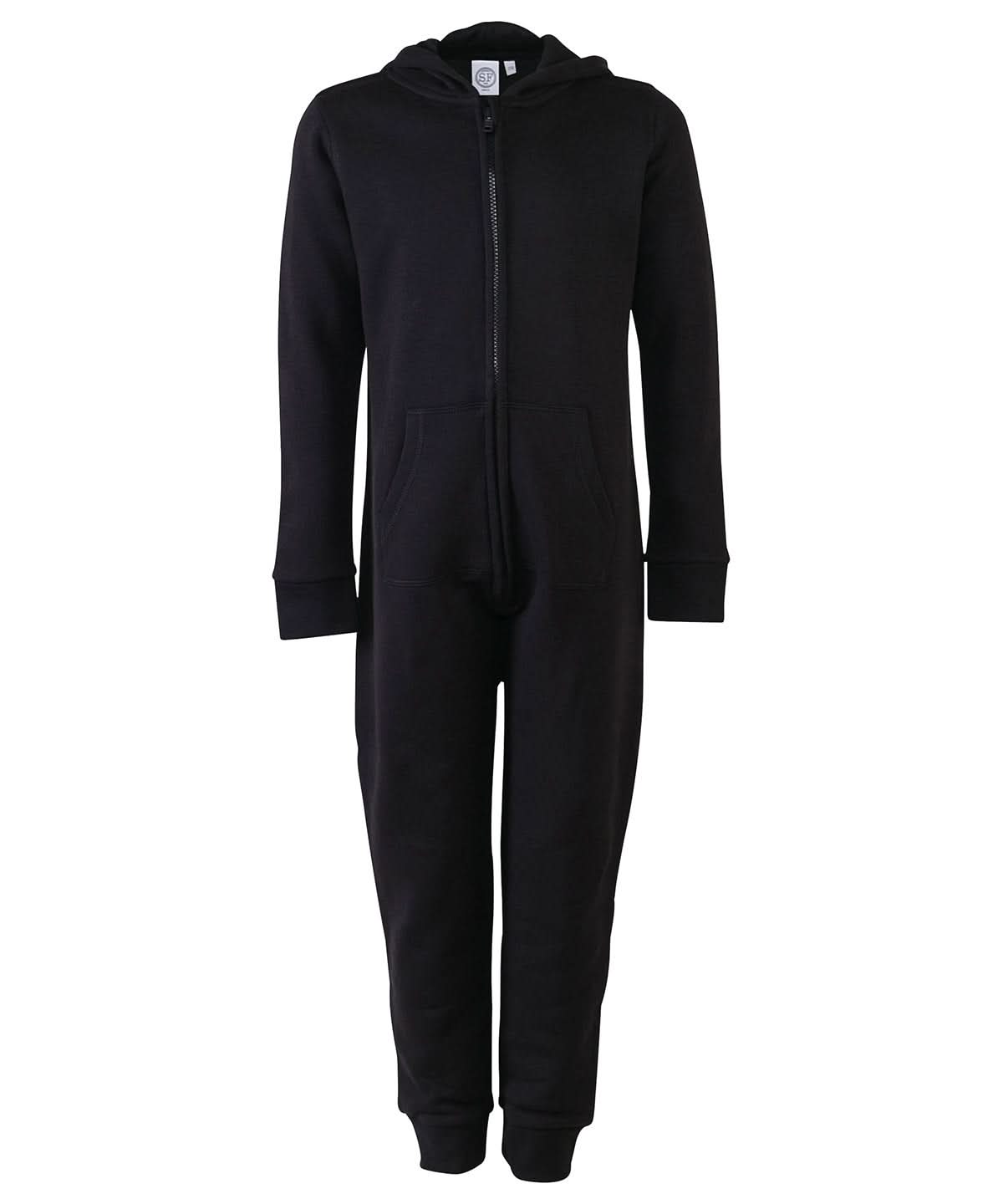SF Kids all in one SM470 - Black - Customisable Onesies