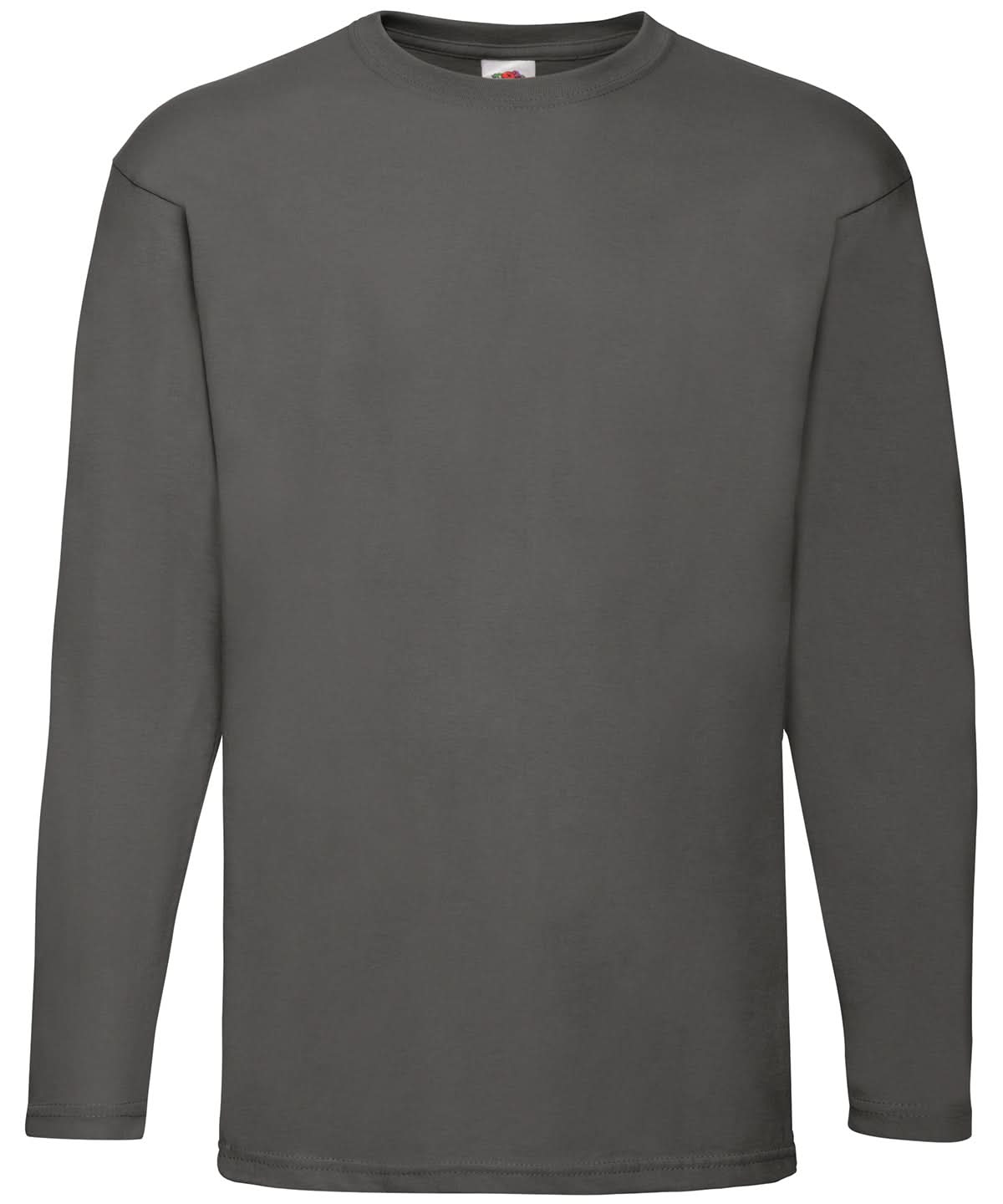 Valueweight Long Sleeve T SS032 - Light Graphite - Customisable T-Shirt