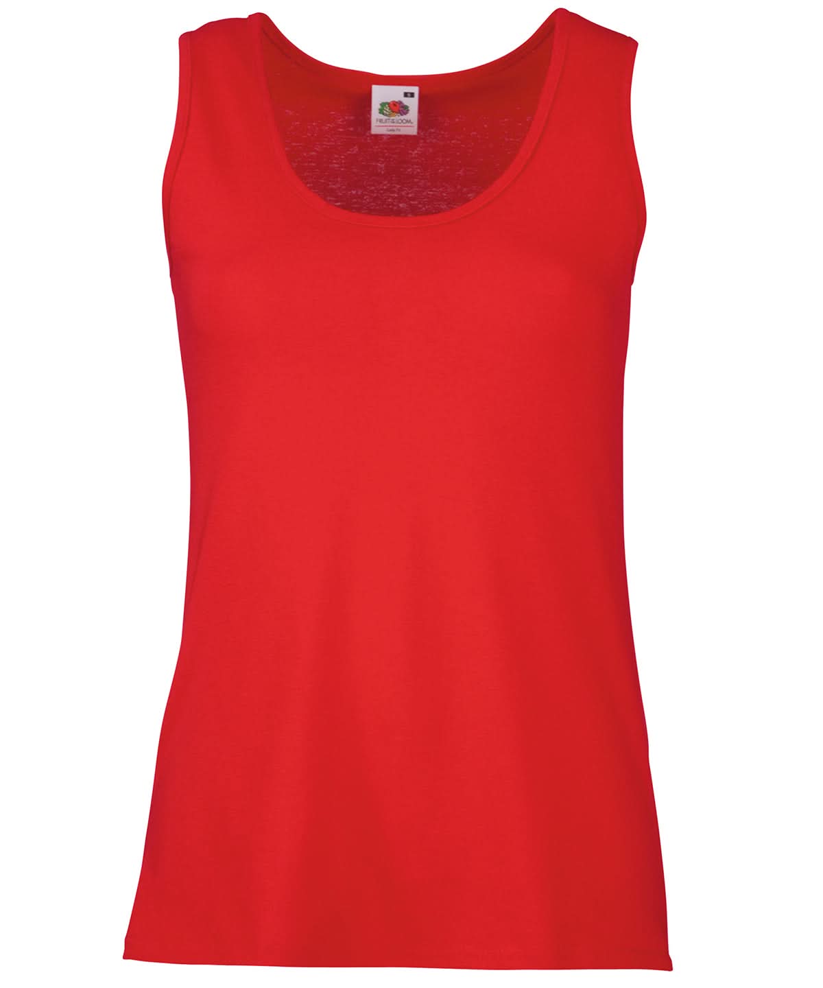 WomenS Valueweight Vest SS051 - Red - Customisable Vest
