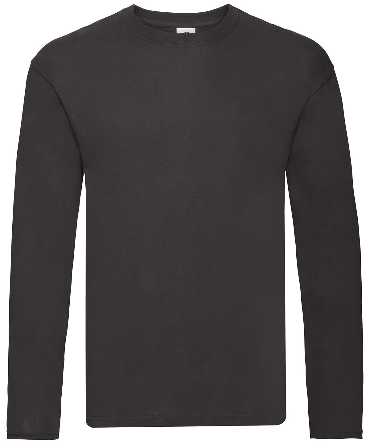 Original Long Sleeve T SS069 - Black* - Customisable T-Shirt