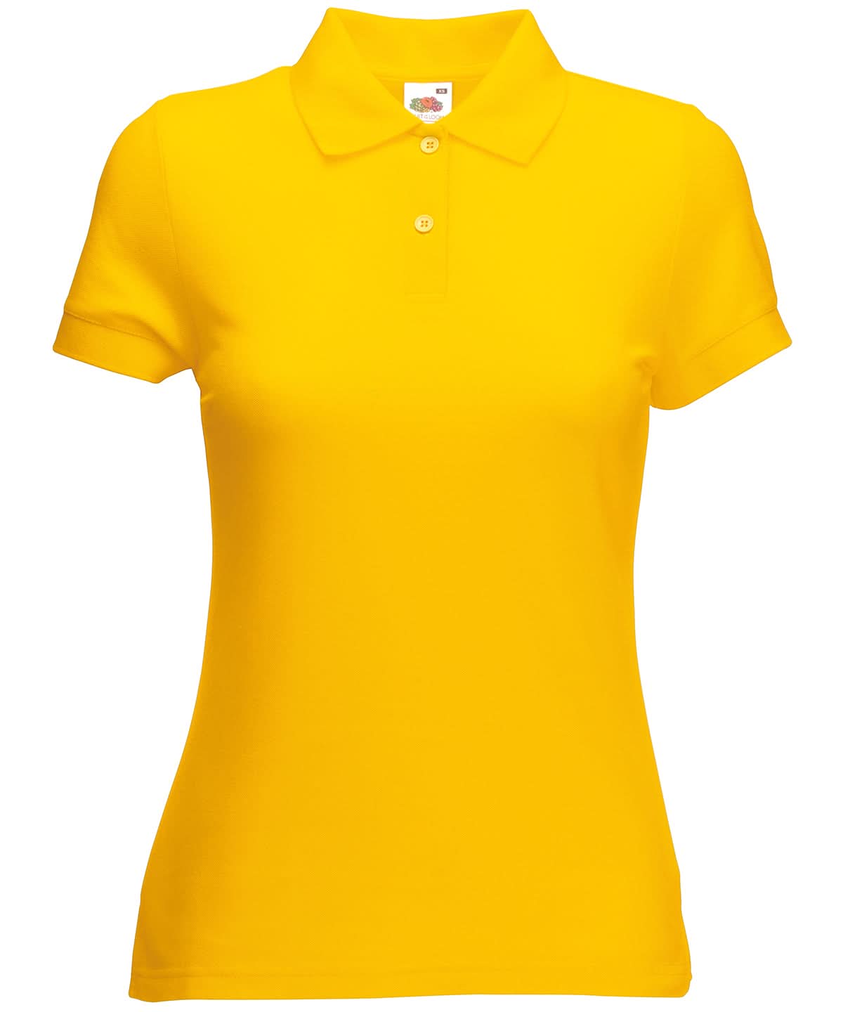 WomenS 6535 Polo SS212 - Sunflower - Customisable Polos