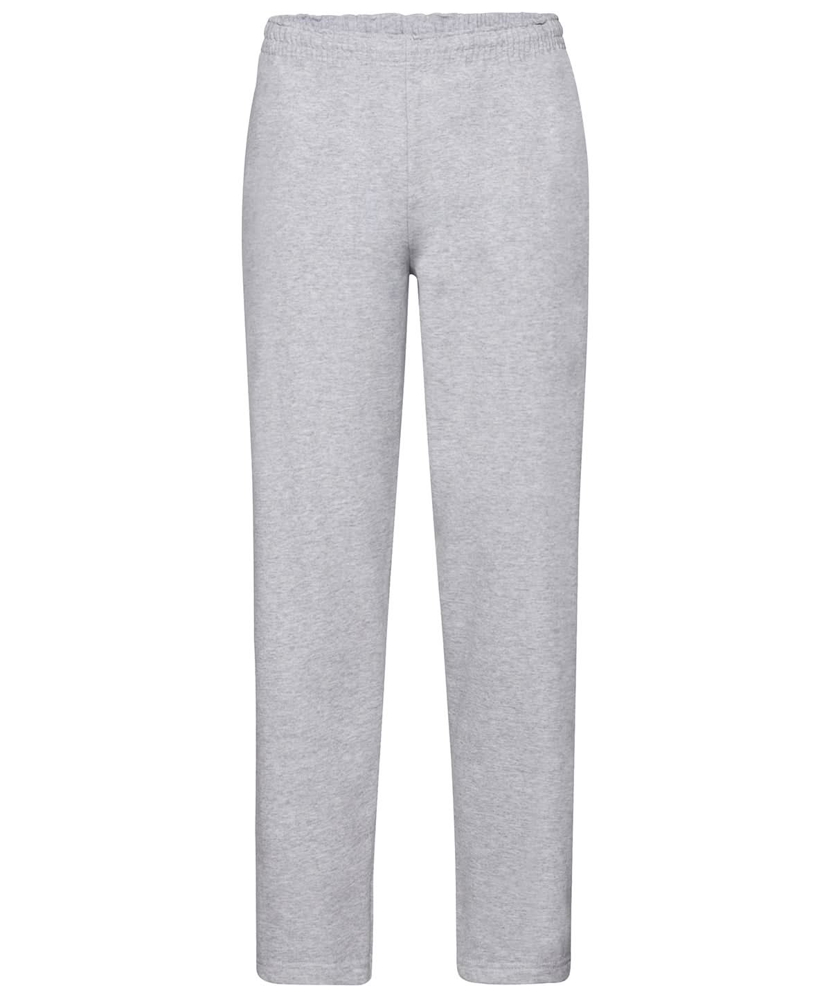 Classic 8020 Open Leg Sweatpants SS324 - Heather Grey - Customisable Shorts