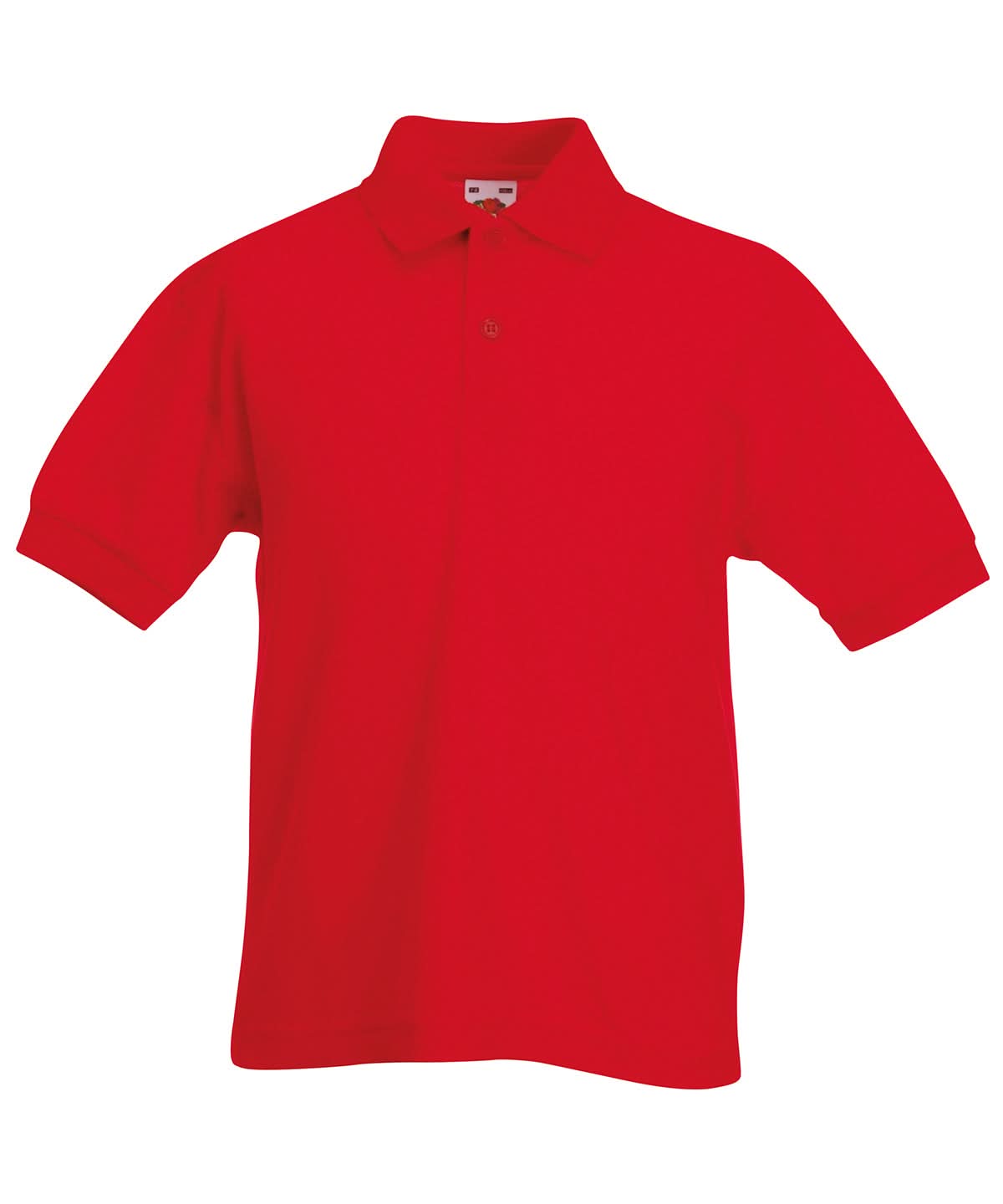 Kids 6535 Piqu Polo SS417 - Red - Customisable Polos