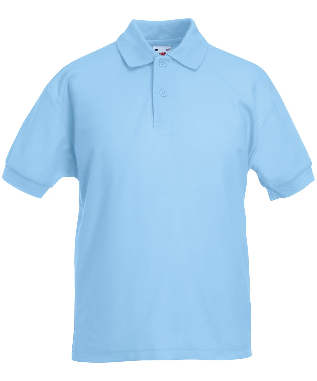 Kids 6535 Piqu Polo SS417 - Sky Blue - Customisable Polos