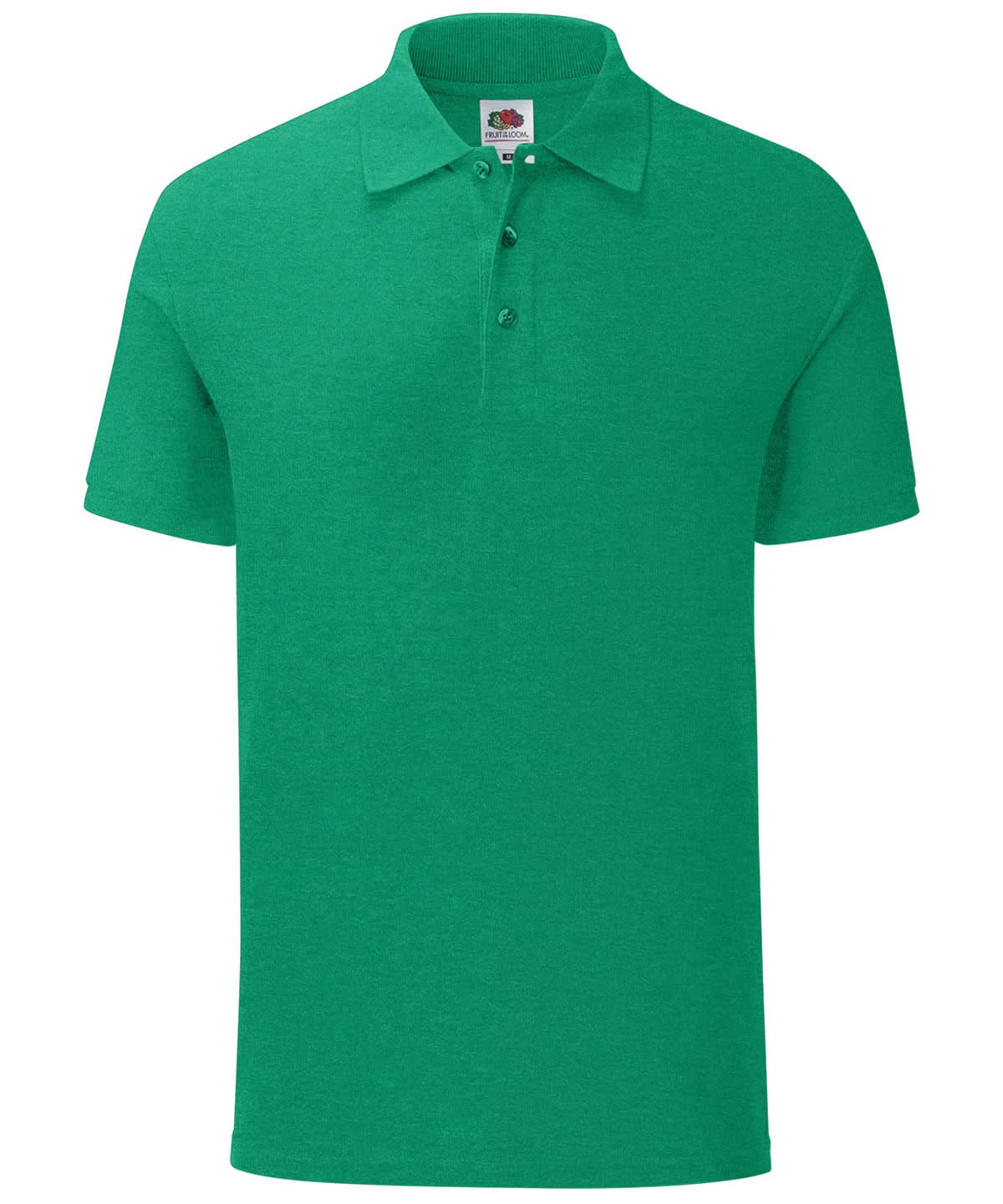 Iconic Polo SS440 - Heather Green 2XL - Customisable Polos