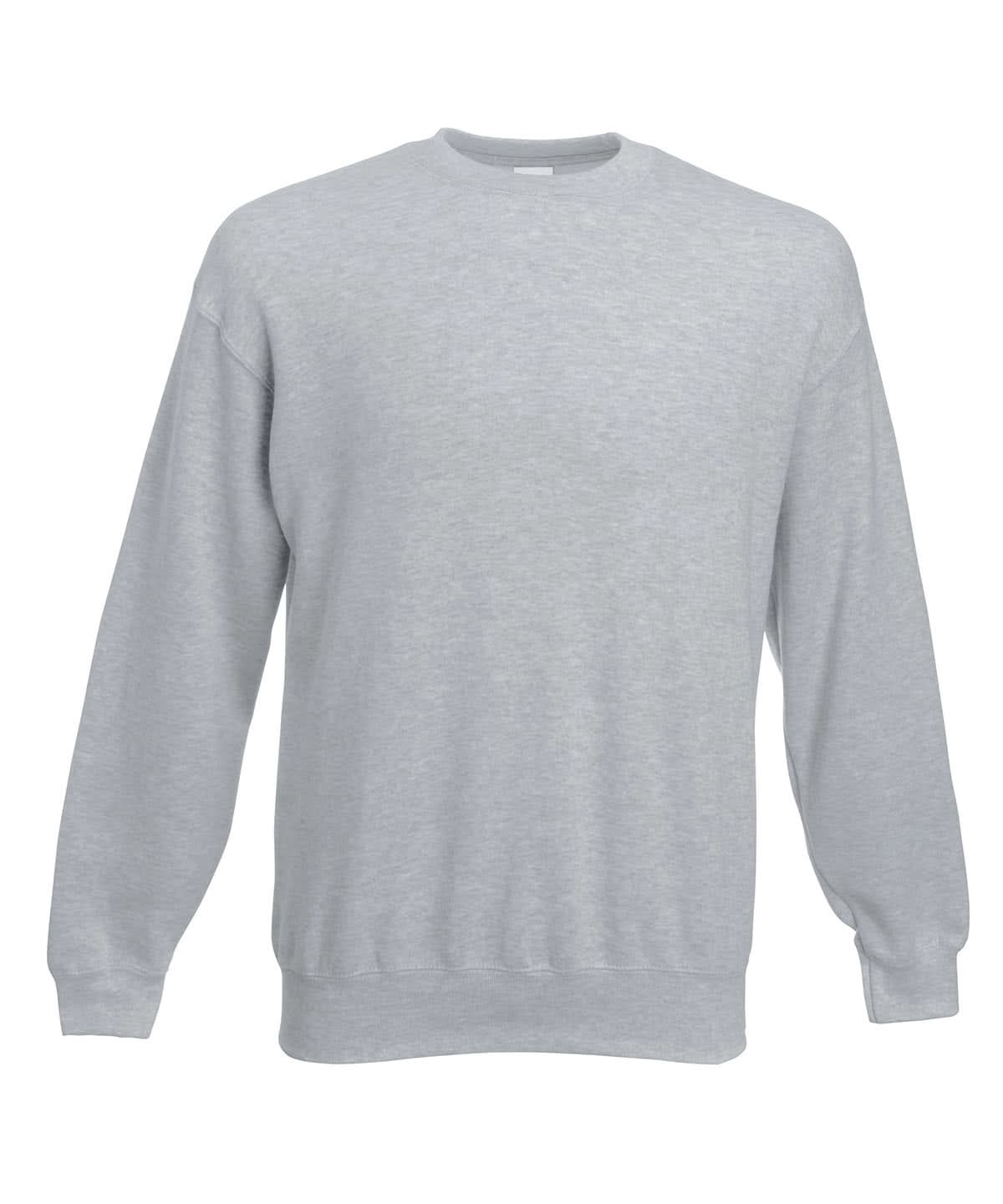 Premium 7030 Set In Sweatshirt SS800 - Heather Grey - Customisable Sweatshirts