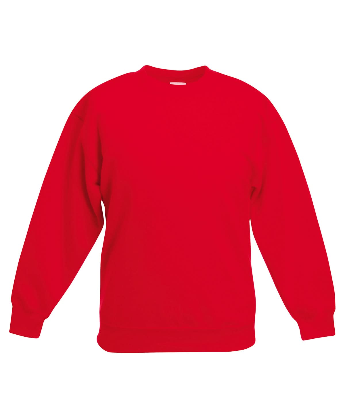 Kids Premium Set In Sweatshirt SS801 - Red - Customisable Sweatshirts
