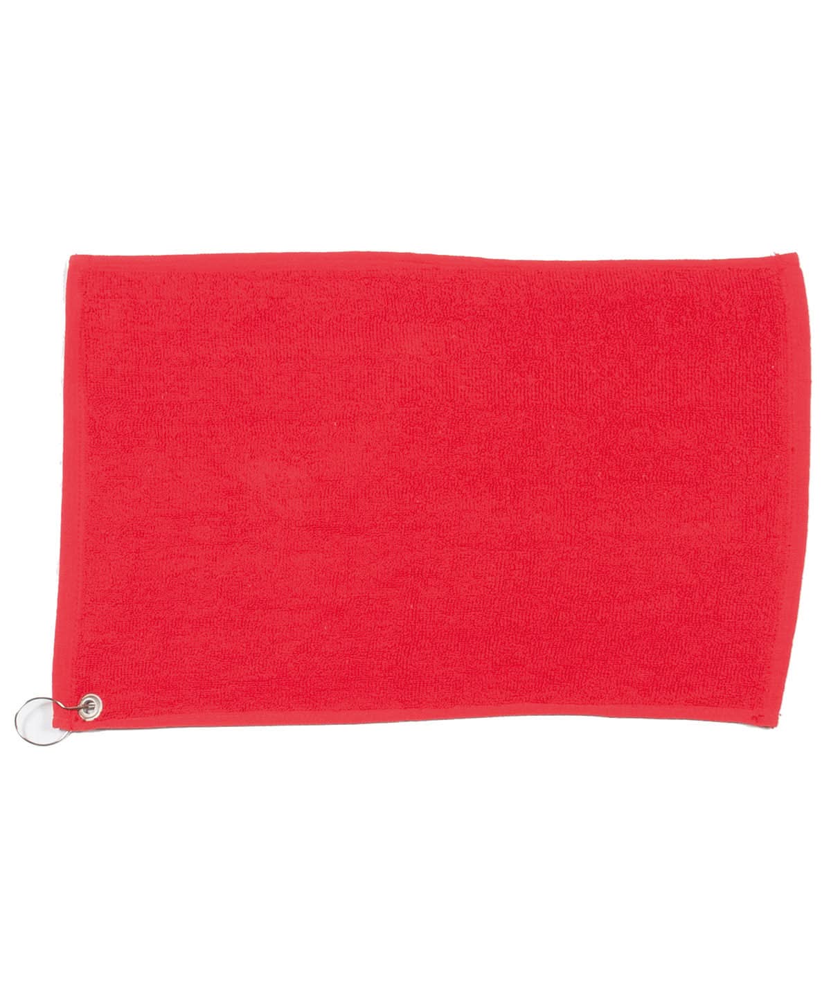 Towel City Luxury range golf towel TC013 - Red One size - Customisable Towels