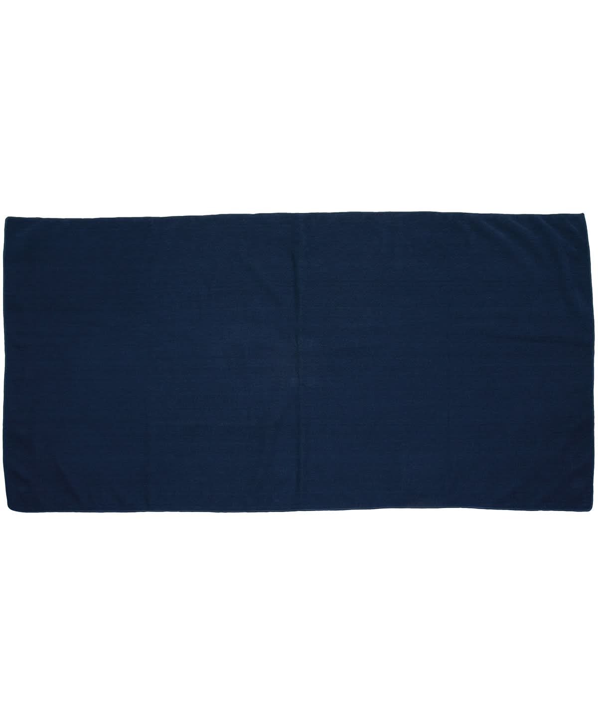 Towel City Microfibre guest towel TC016 - Navy One size - Customisable Towels