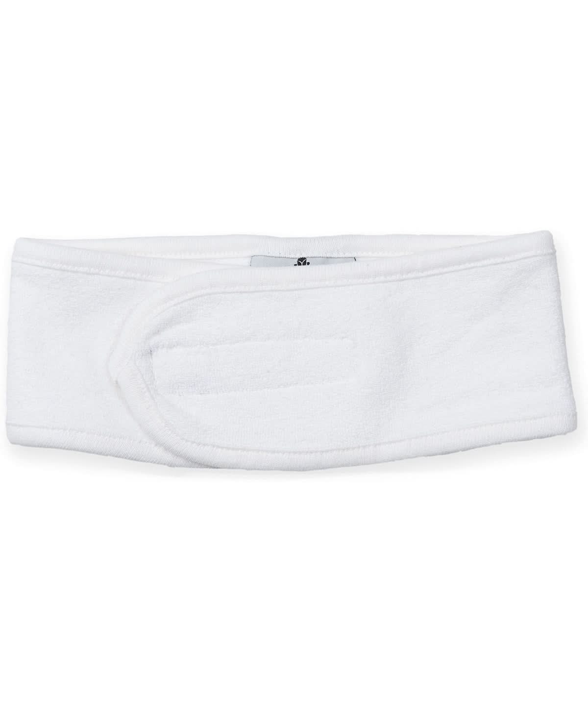 Towel City Beauty hairband TC062 - White One size - Customisable Headbands