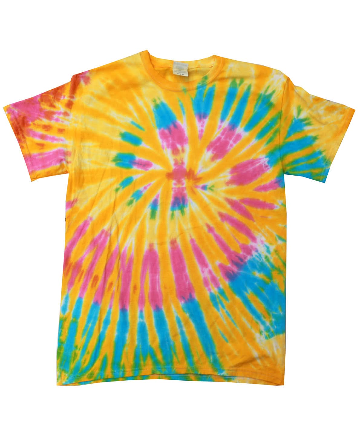 Colortone Tie Dye Shirt Aurora TD02M - Aurora - Customisable T-Shirt