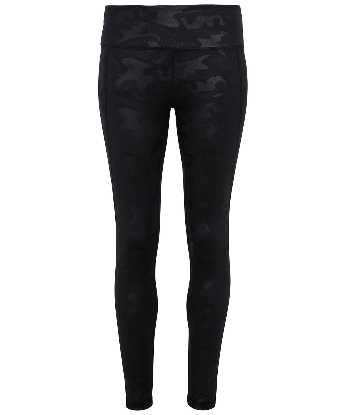 Women's TriDri® performance camo leggings full-length - TR038 - Black Camo - Customisable Leggings