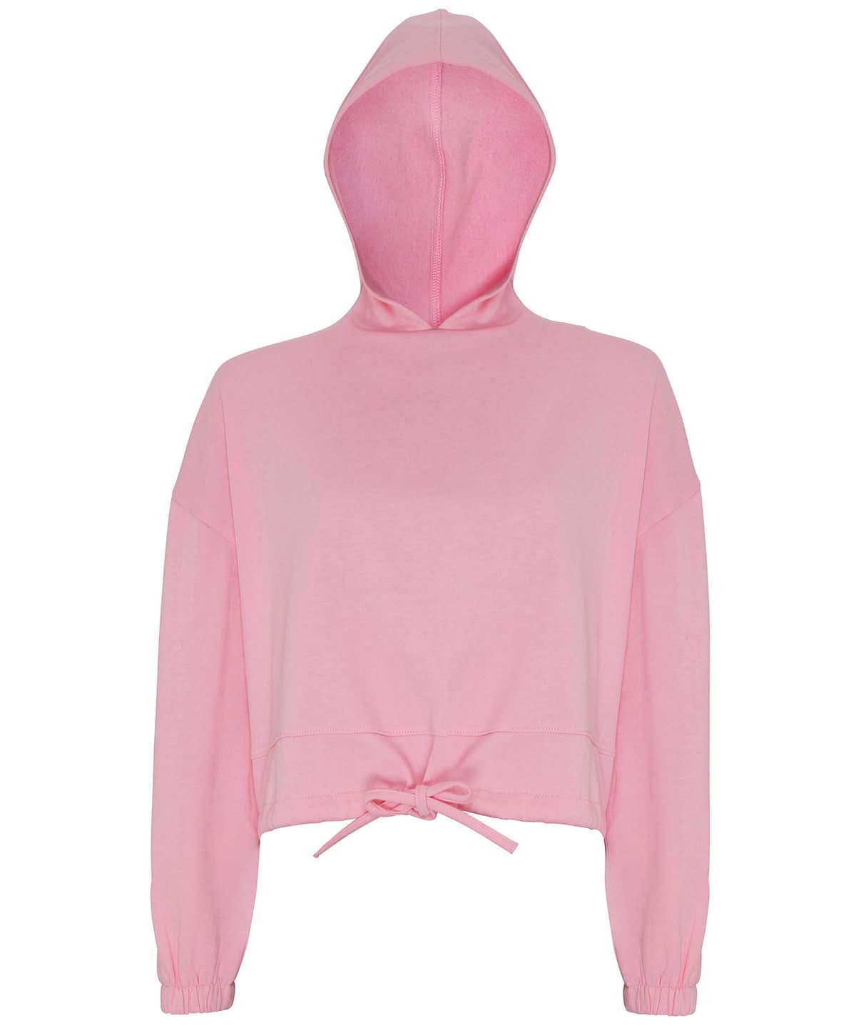 TriDri Tridri WomenS Cropped Oversize Hoodie TR085 - Light Pink - Customisable Hoodies