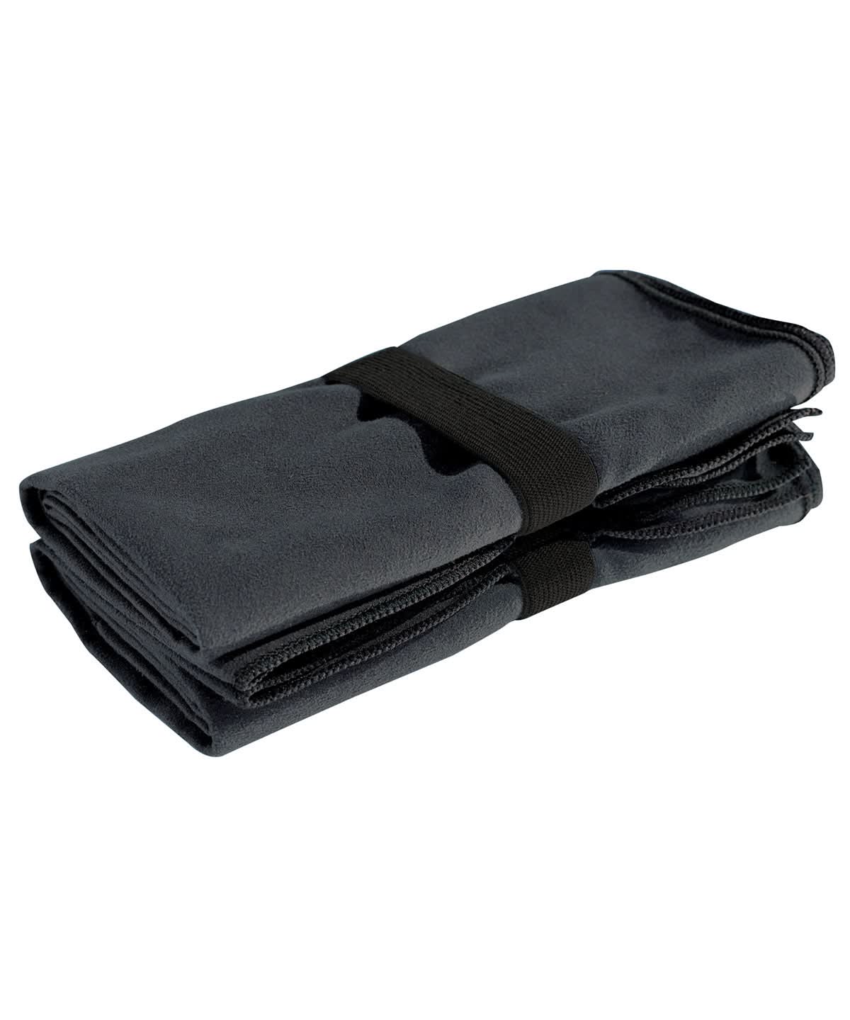 TriDri Tridri Microfibre Quick Dry Fitness Towel TR092 - Charcoal One size - Customisable Towels