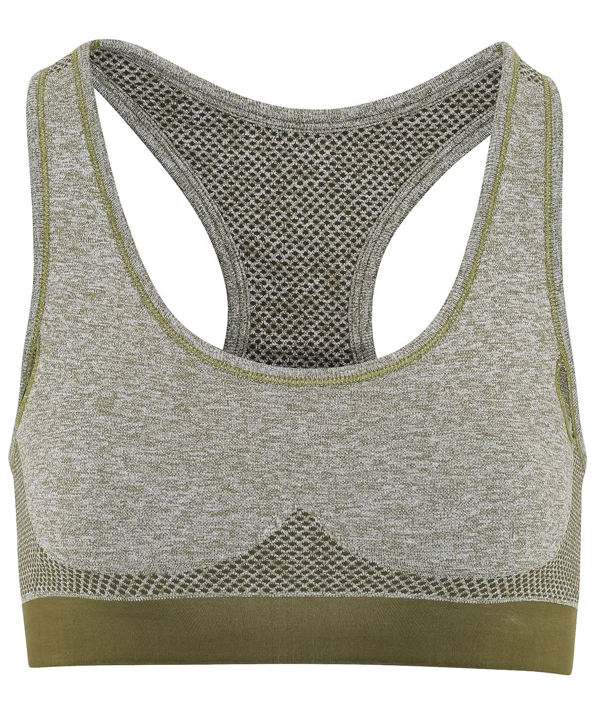 TriDri Tridri Seamless 3D Fit Multi Sport Sculpt Bra TR210 - olive - Customisable Bras