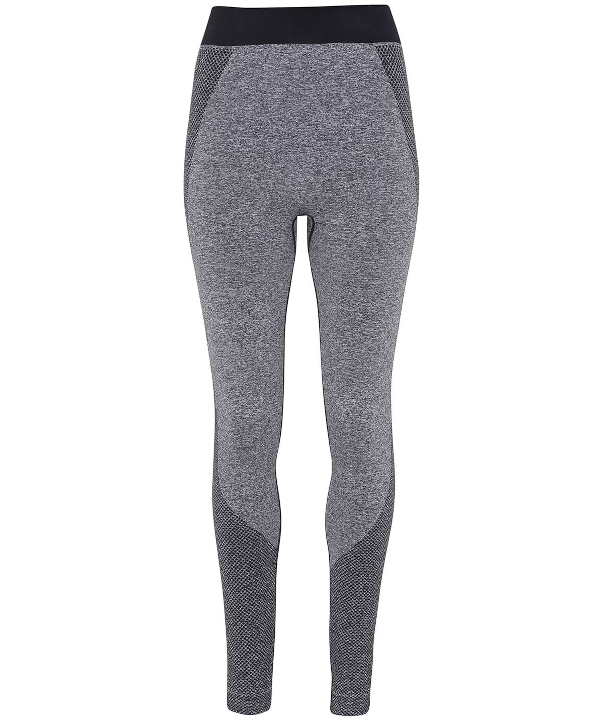 TriDri Tridri WomenS Seamless 3D Fit Multi Sport Sculpt Leggings TR212 - Charcoal - Customisable Leggings