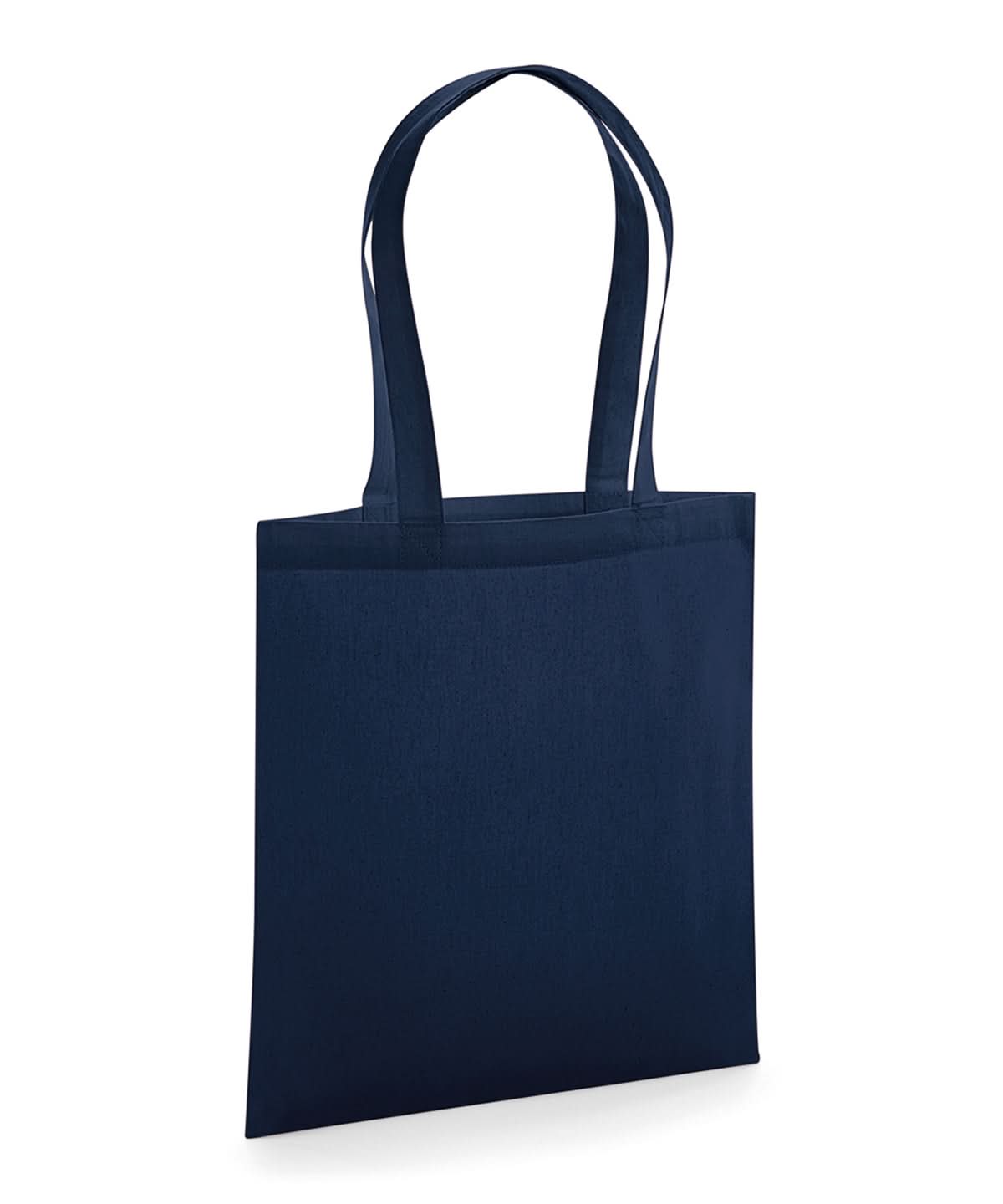 Westford Mill Organic Premium Cotton Tote WM261 - French Navy One Size - Customisable Bags