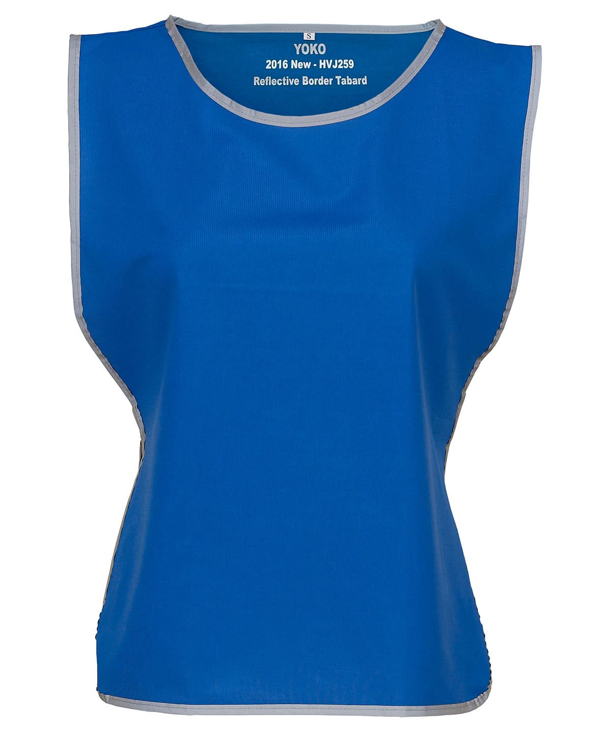 Yoko HV Reflective Border Tabard Hvj259 YK009 - Royal Blue - Customisable Tabard