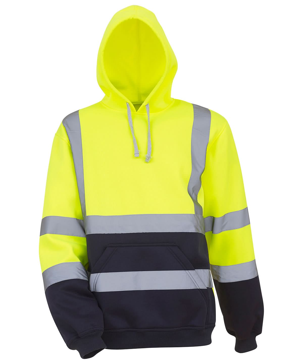Yoko HV Pull Over Hoodie HVK05 YK032 - Yellow Navy - Customisable Hoodies