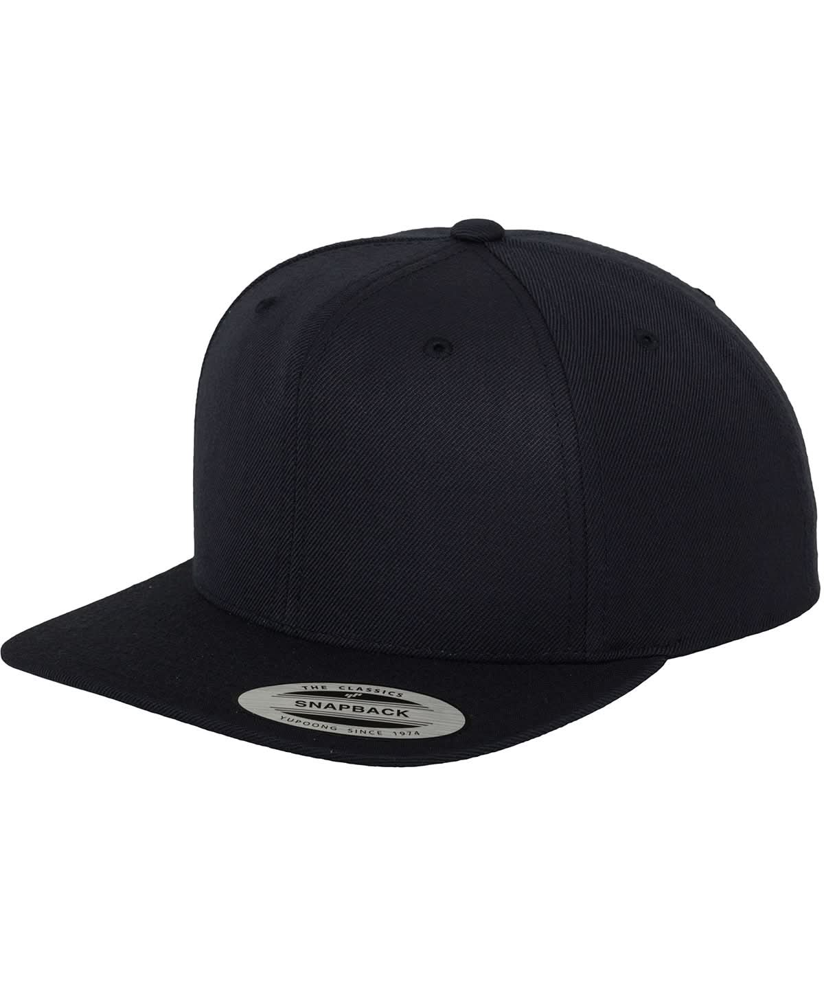 Flexfit By Yupoong The Classic Snapback 6089M YP001 - Dark Navy One size - Customisable Caps