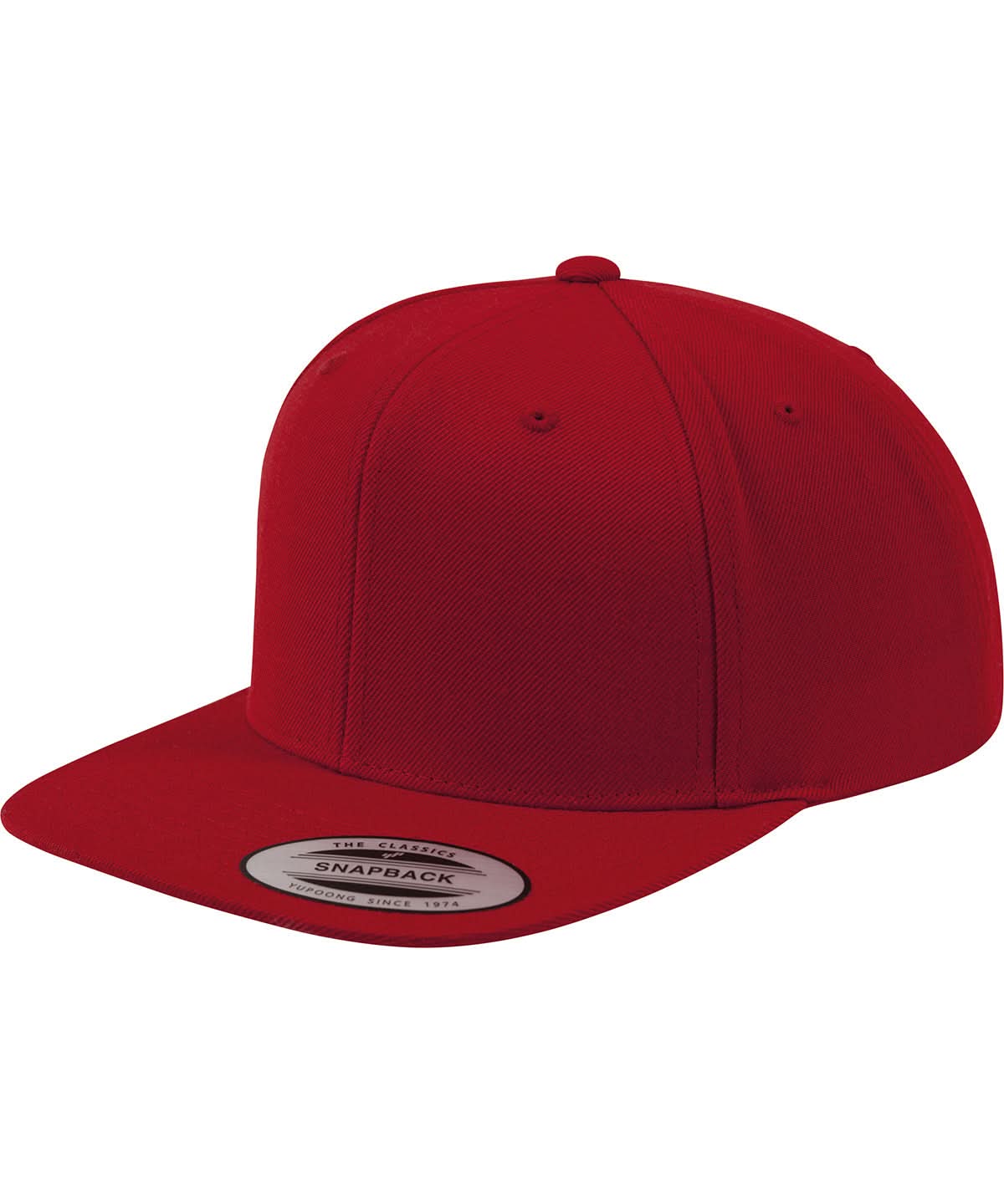 Flexfit By Yupoong The Classic Snapback 6089M YP001 - Red Red One size - Customisable Caps