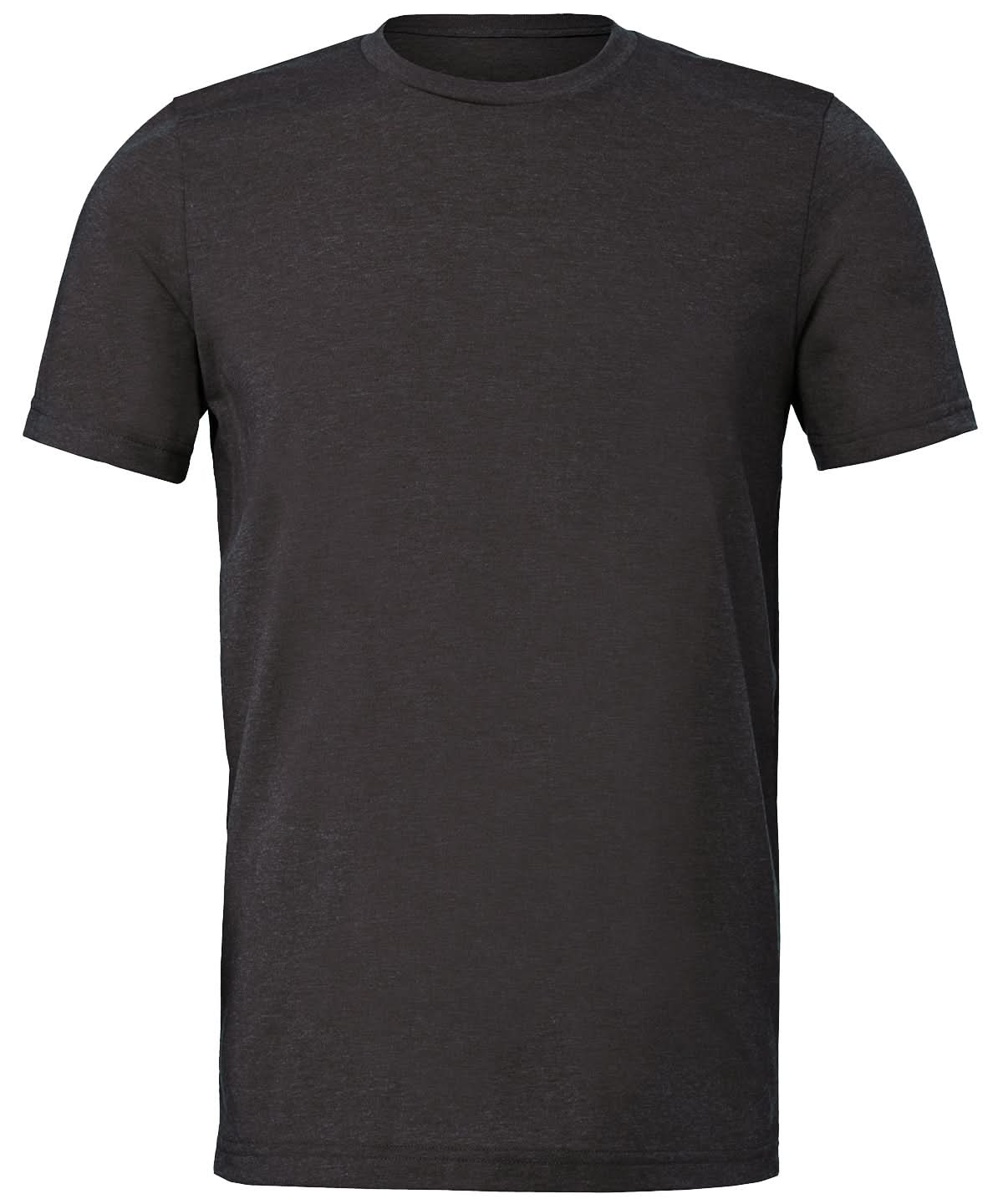 Bella Canvas Unisex sueded tee CV011 - Dark Grey Heather - Customisable T-Shirt