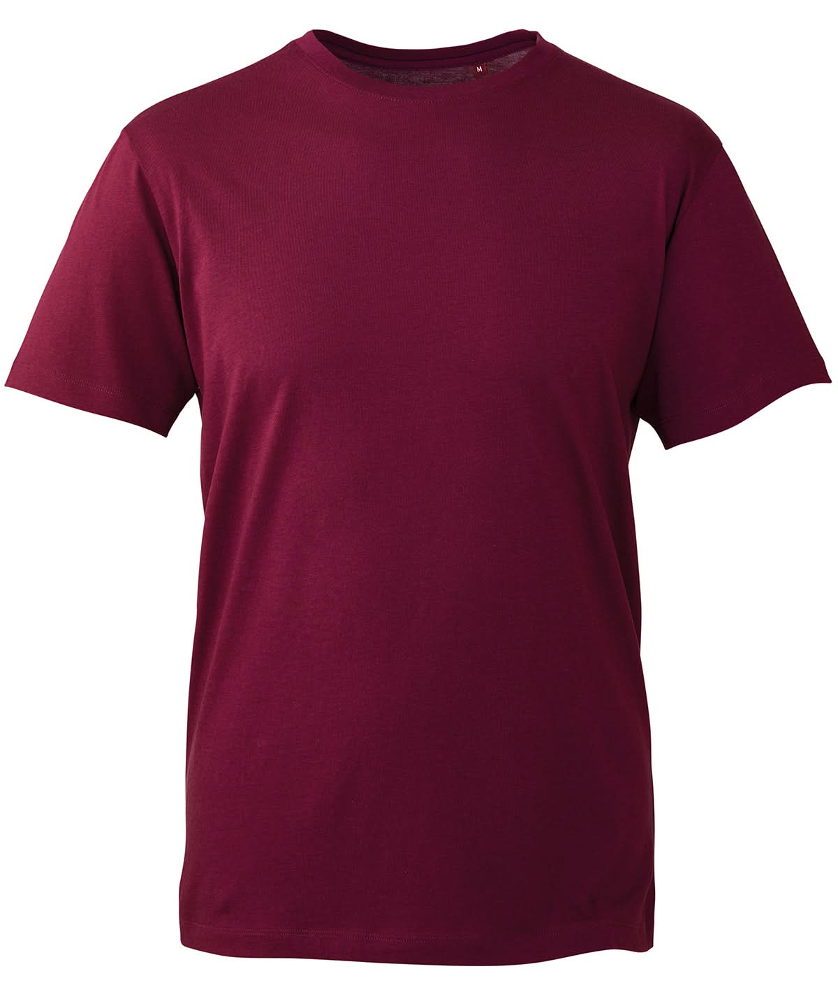 Anthem t shirt Burgundy AM010 - Burgundy - Customisable T-Shirt