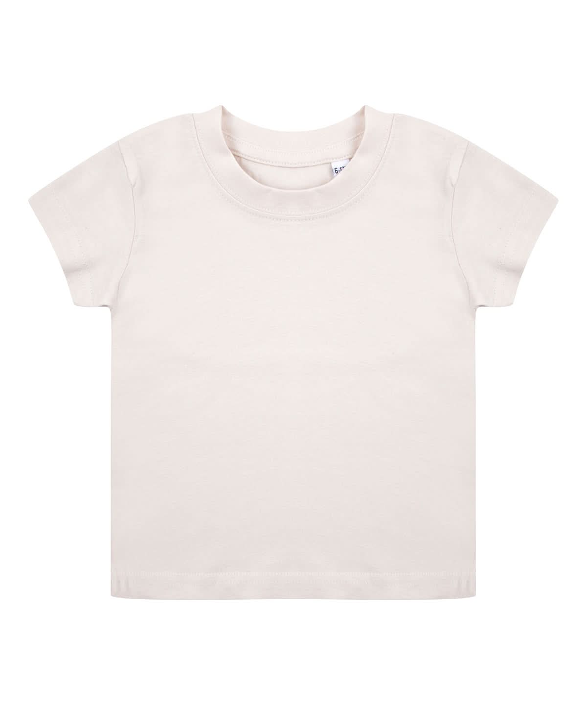Larkwood Organic T Shirt LW620 - Natural - Customisable T-Shirt