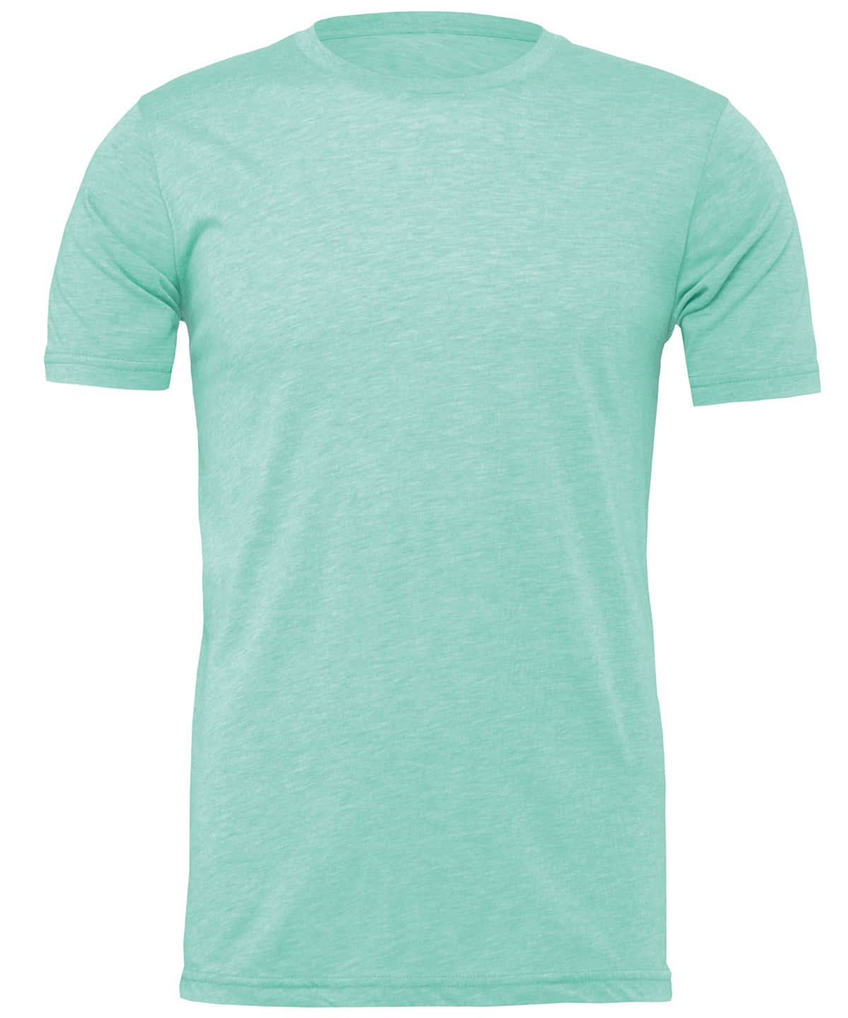 Bella Canvas Unisex heather CVC short sleeve t shirt Heather Mint CV01H - Heather Mint - Customisable T-Shirt