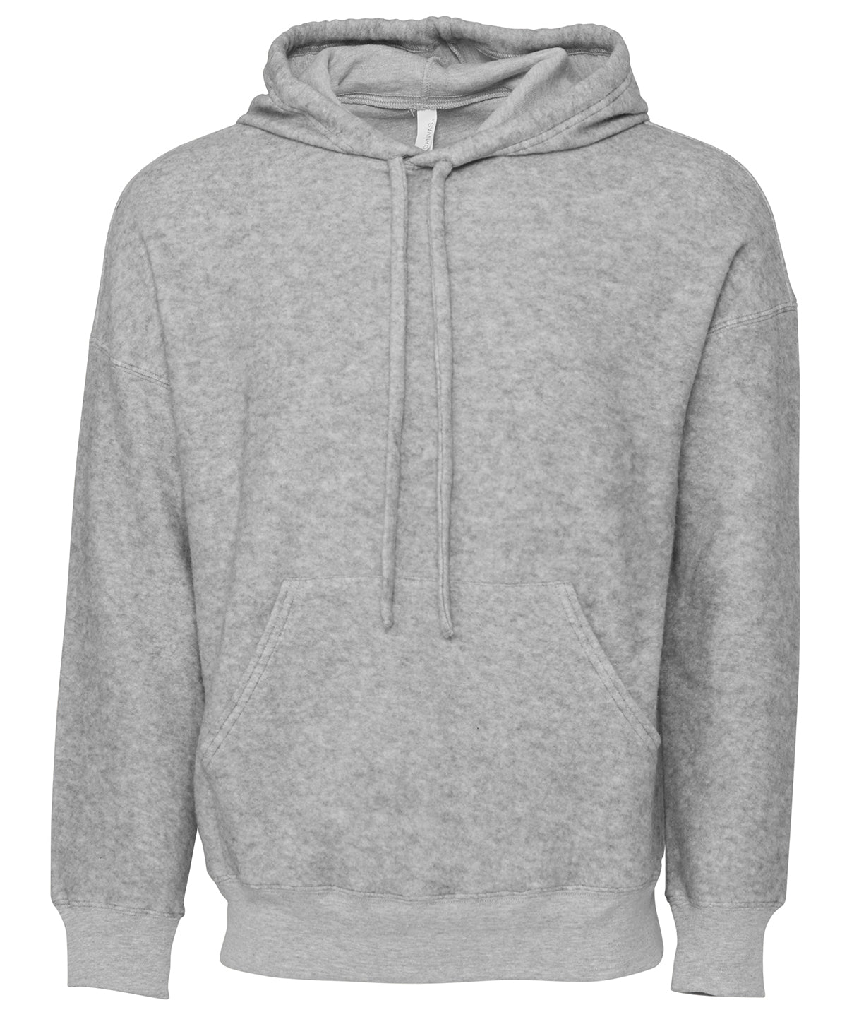 Unisex sueded fleece pullover hoodie - BE130 - Athletic Heather - Customisable Hoodies