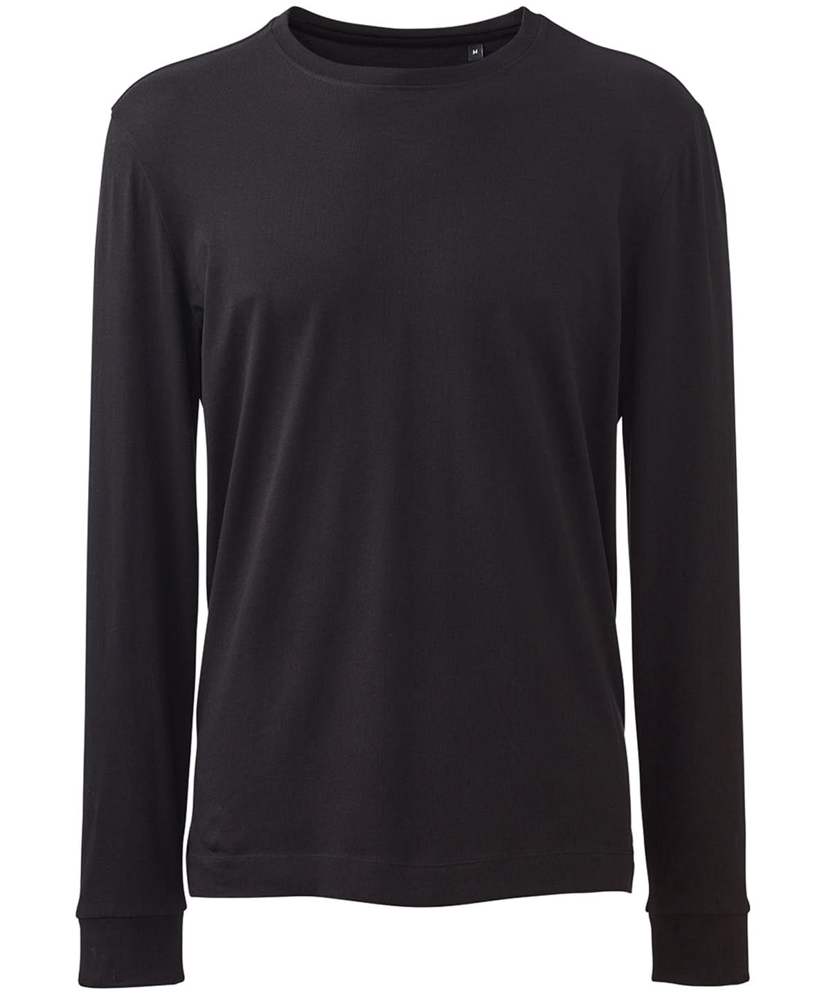 Anthem Mens long sleeve t shirt AM011 - Black - Customisable T-Shirt