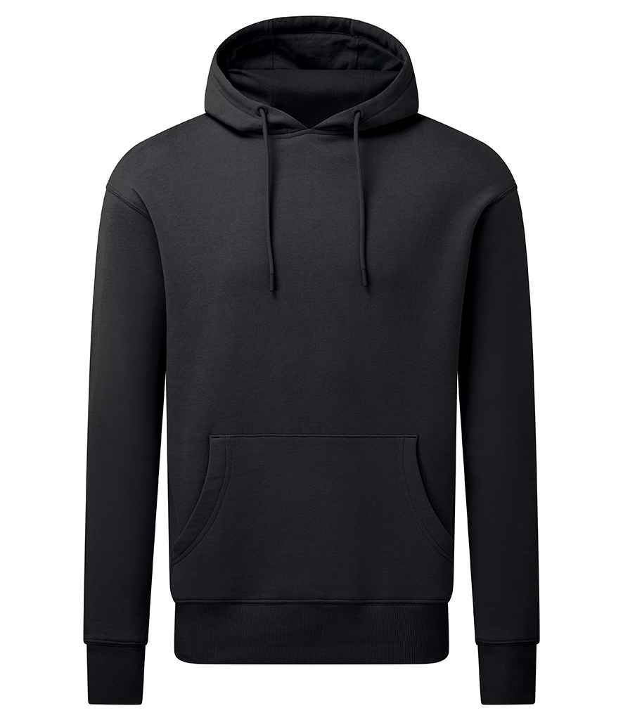 Anthem Unisex Hoodie - AM06 - Black - Customisable Hood